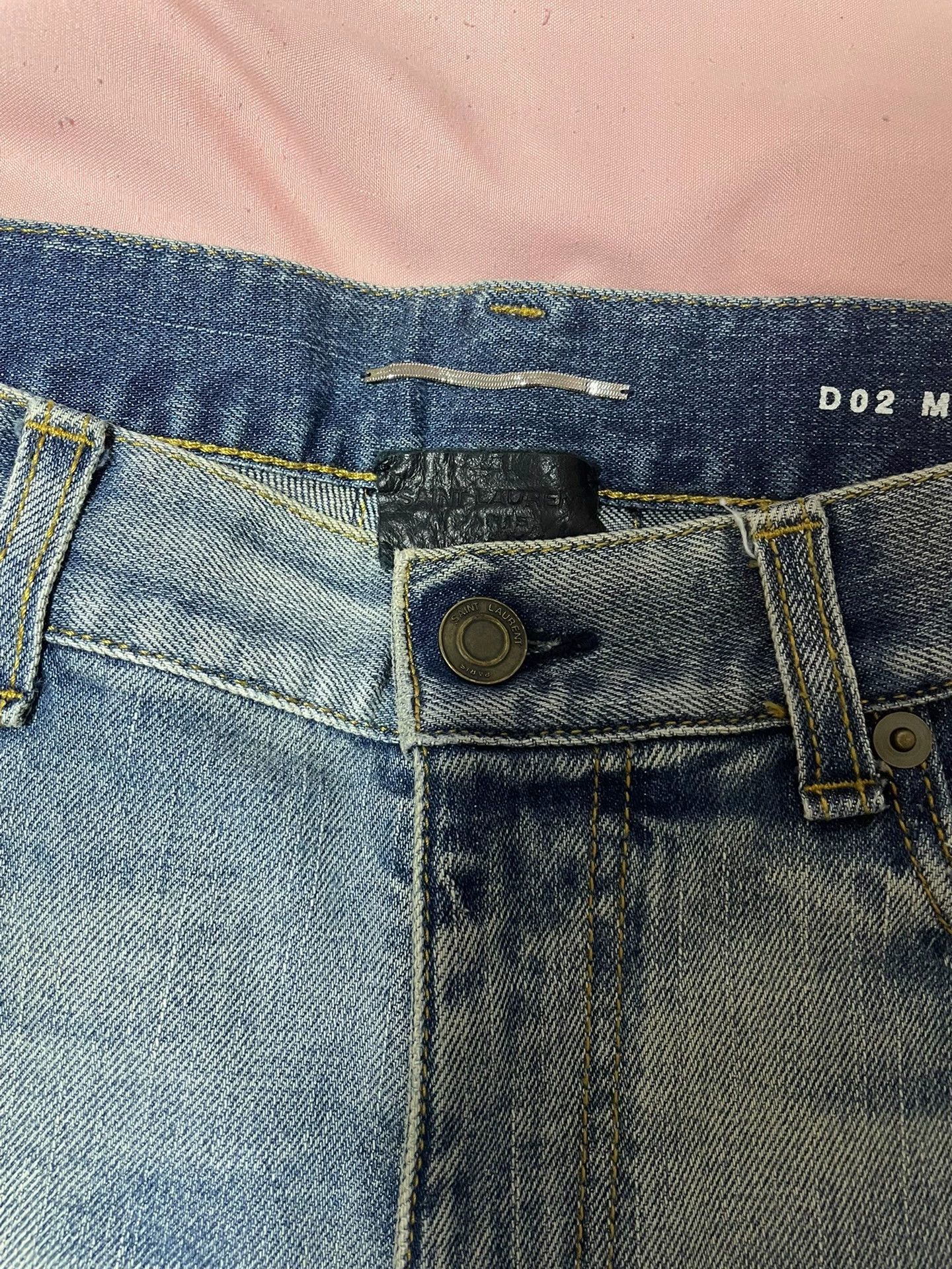 Saint Laurent Paris Saint Laurent Paris Classic blue jeans Size US 31 - 3 Thumbnail
