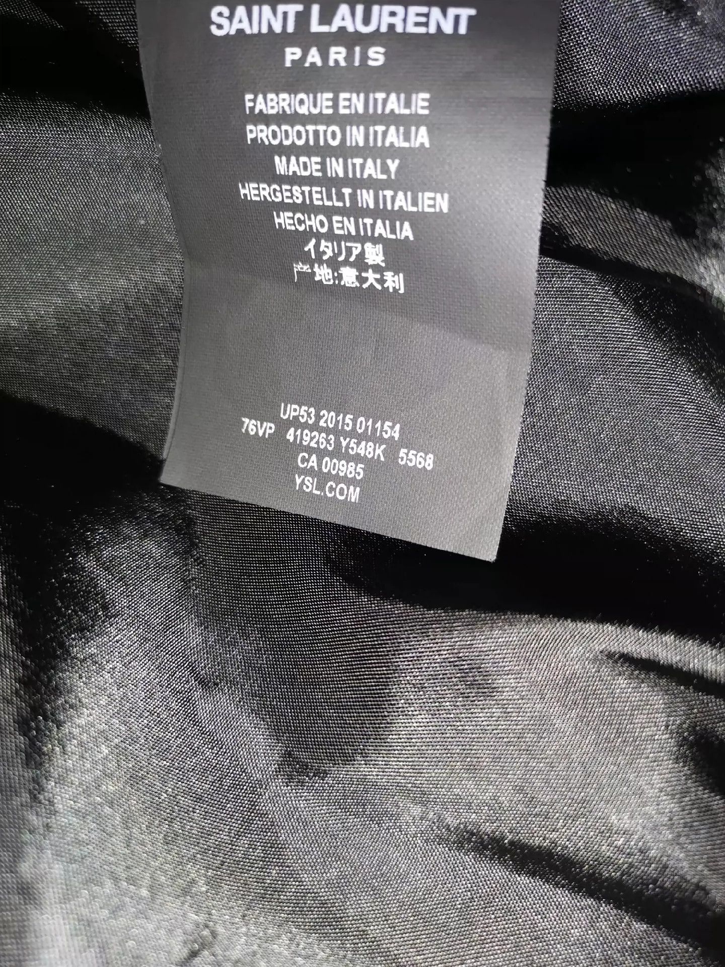Saint Laurent Paris Saint Laurent Paris Coconut print jacket Size US S / EU 44-46 / 1 - 3 Thumbnail
