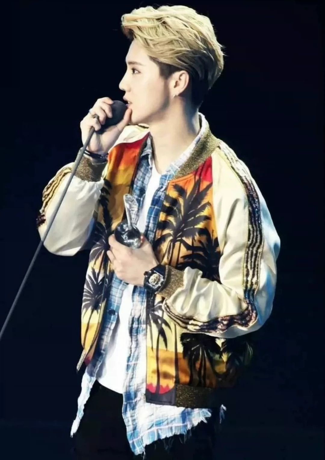 Saint Laurent Paris Saint Laurent Paris Coconut print jacket Size US S / EU 44-46 / 1 - 4 Thumbnail