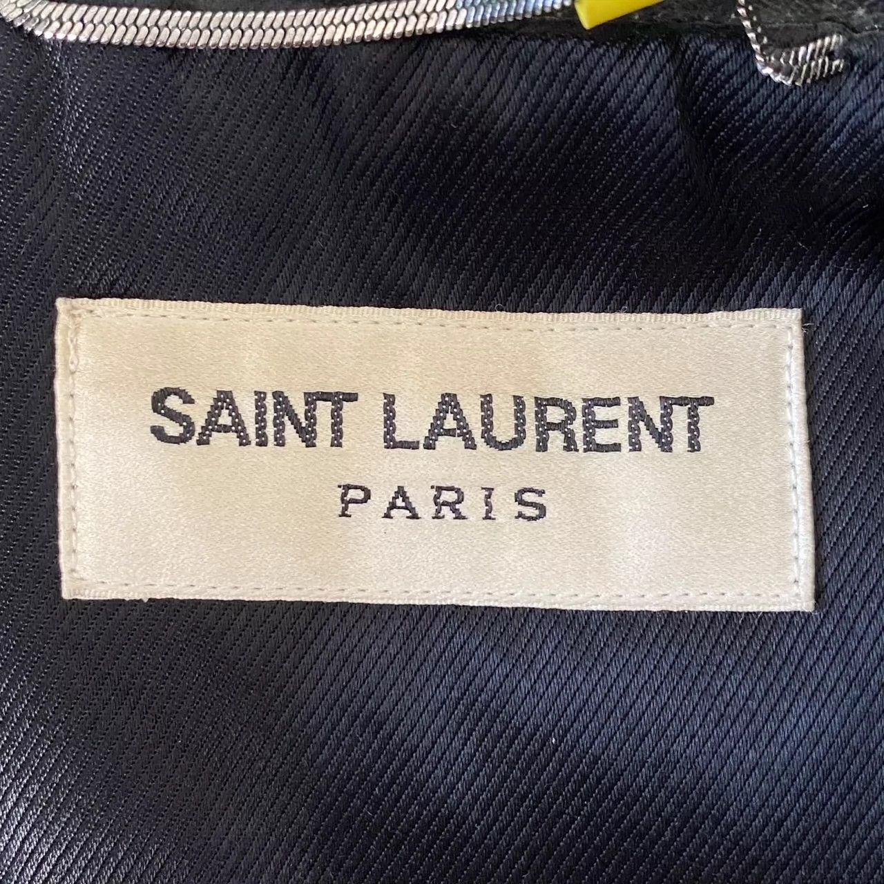 Saint Laurent Paris Saint Laurent Paris Black leather jacket Size US S / EU 44-46 / 1 - 7 Thumbnail