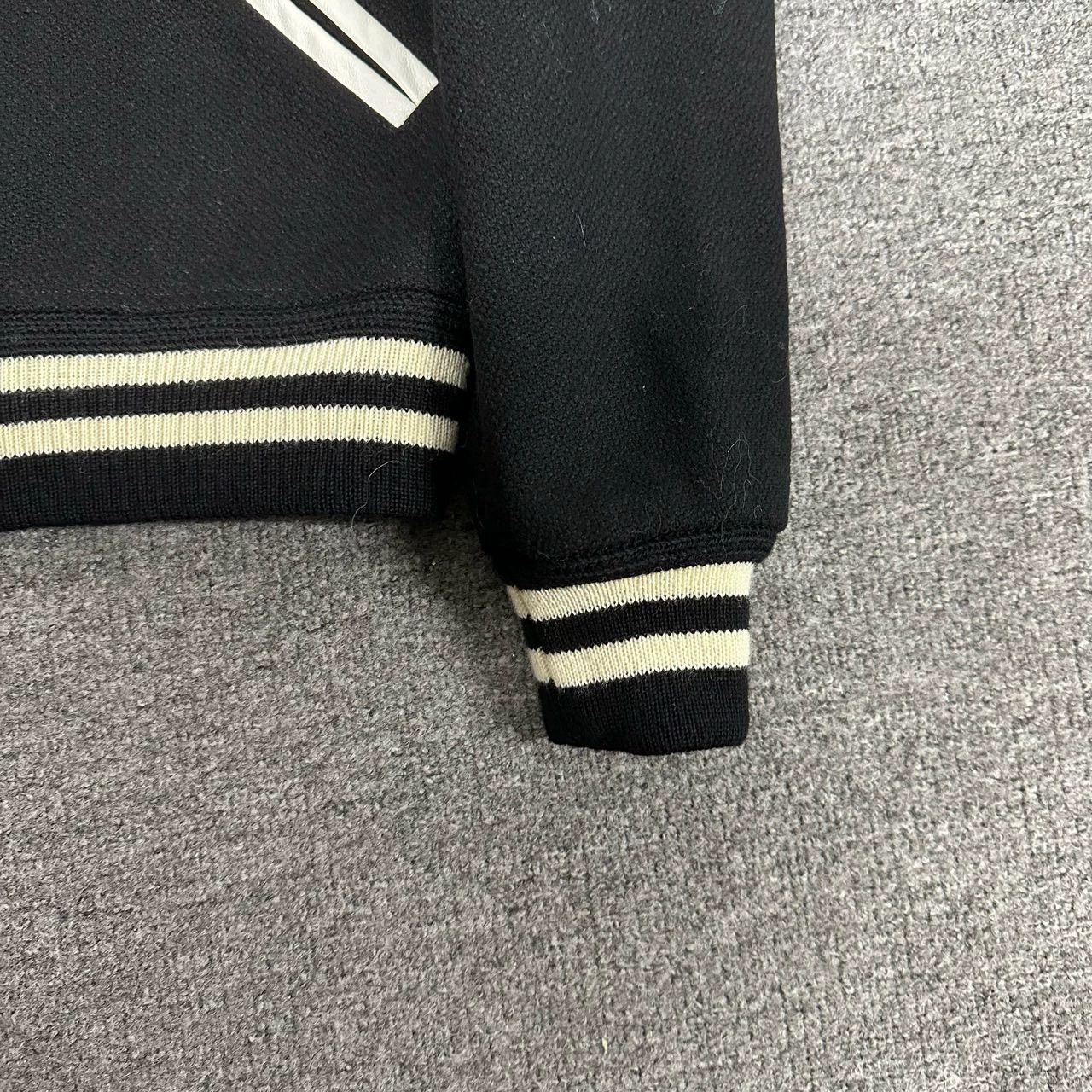 Saint Laurent Paris Saint Laurent Paris Black baseball jacket Size US XXS / EU 40 - 3 Thumbnail