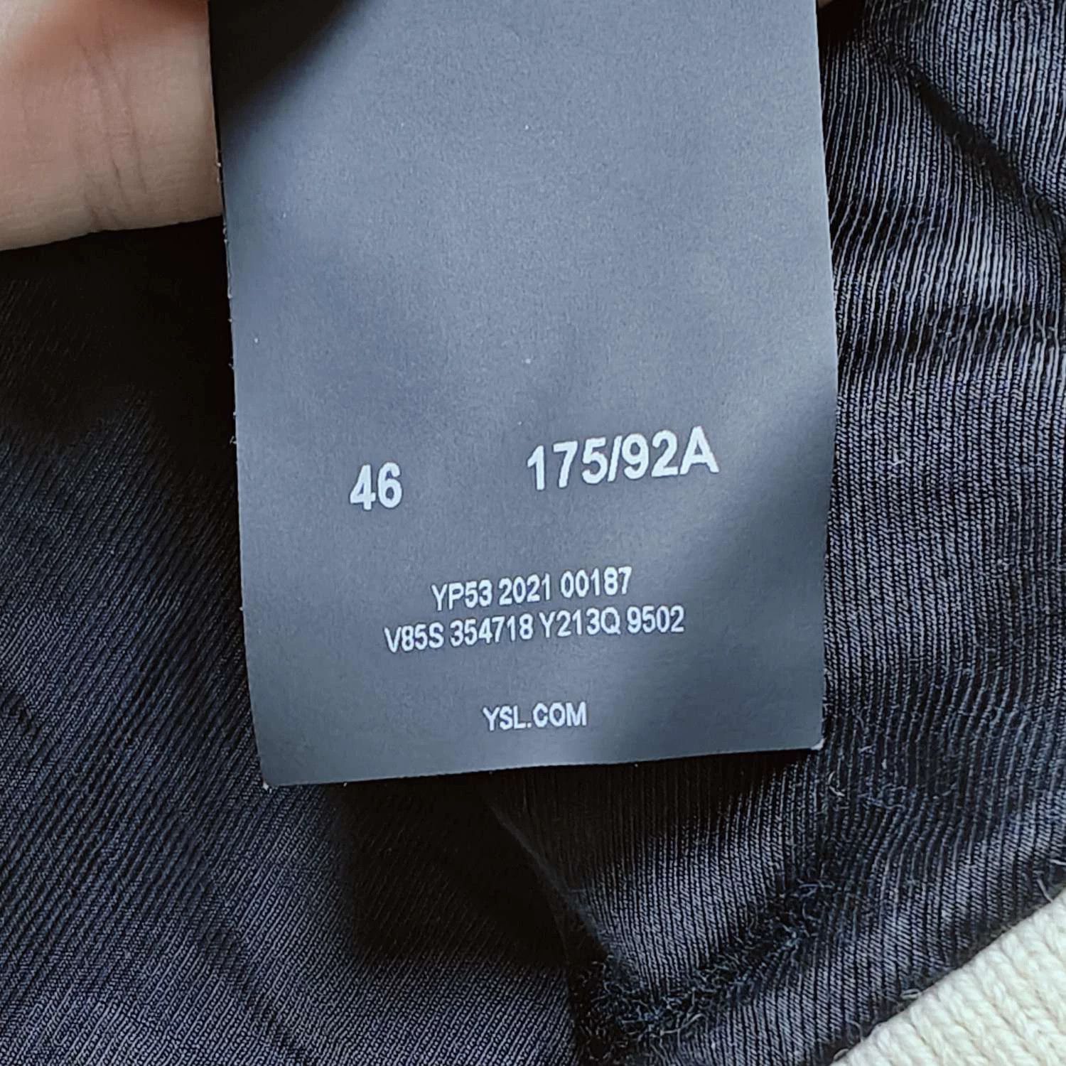 Saint Laurent Paris Saint Laurent Paris Baseball jacket Size US S / EU 44-46 / 1 - 6 Thumbnail