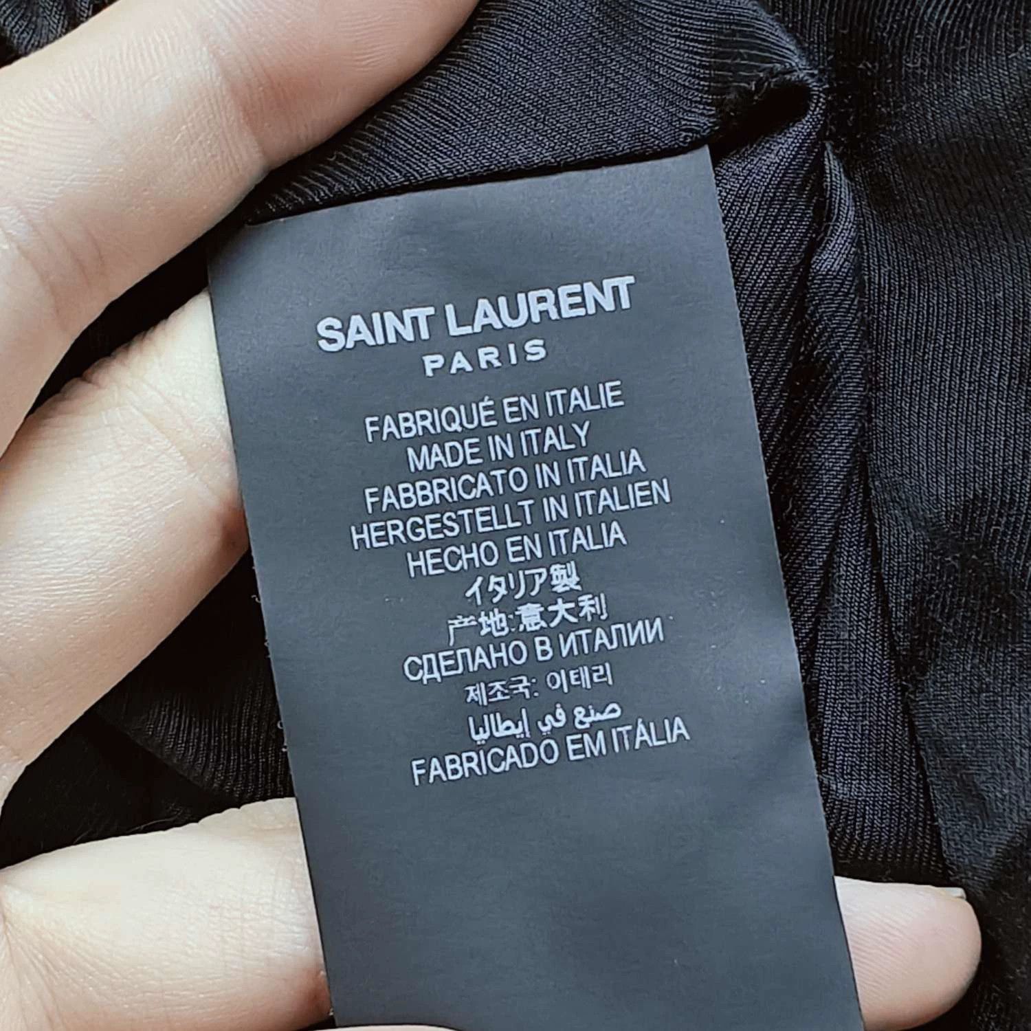 Saint Laurent Paris Saint Laurent Paris Baseball jacket Size US S / EU 44-46 / 1 - 5 Thumbnail