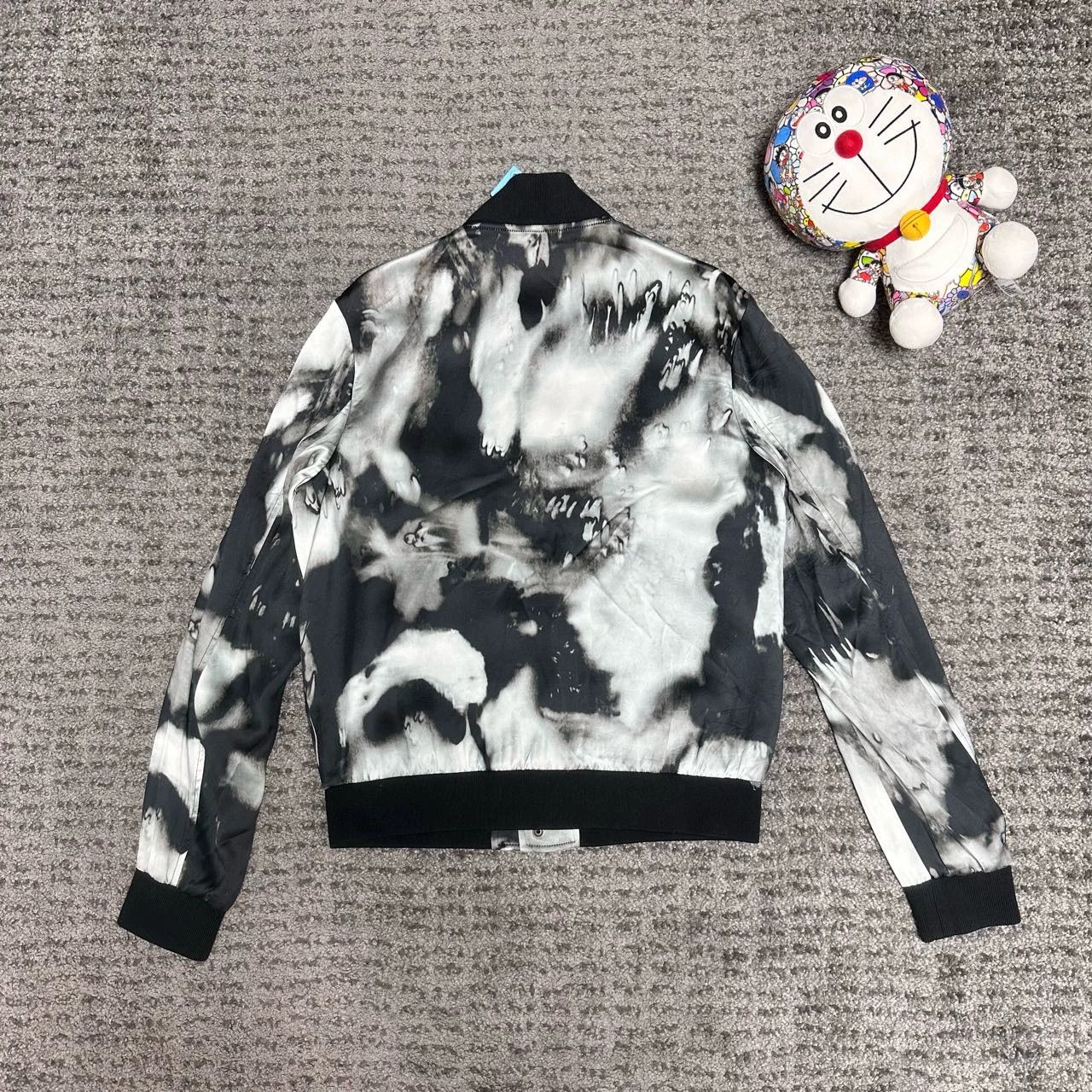 Saint Laurent Paris Saint Laurent Paris Tie dye splashed silk jacket Size US S / EU 44-46 / 1 - 2 Thumbnail