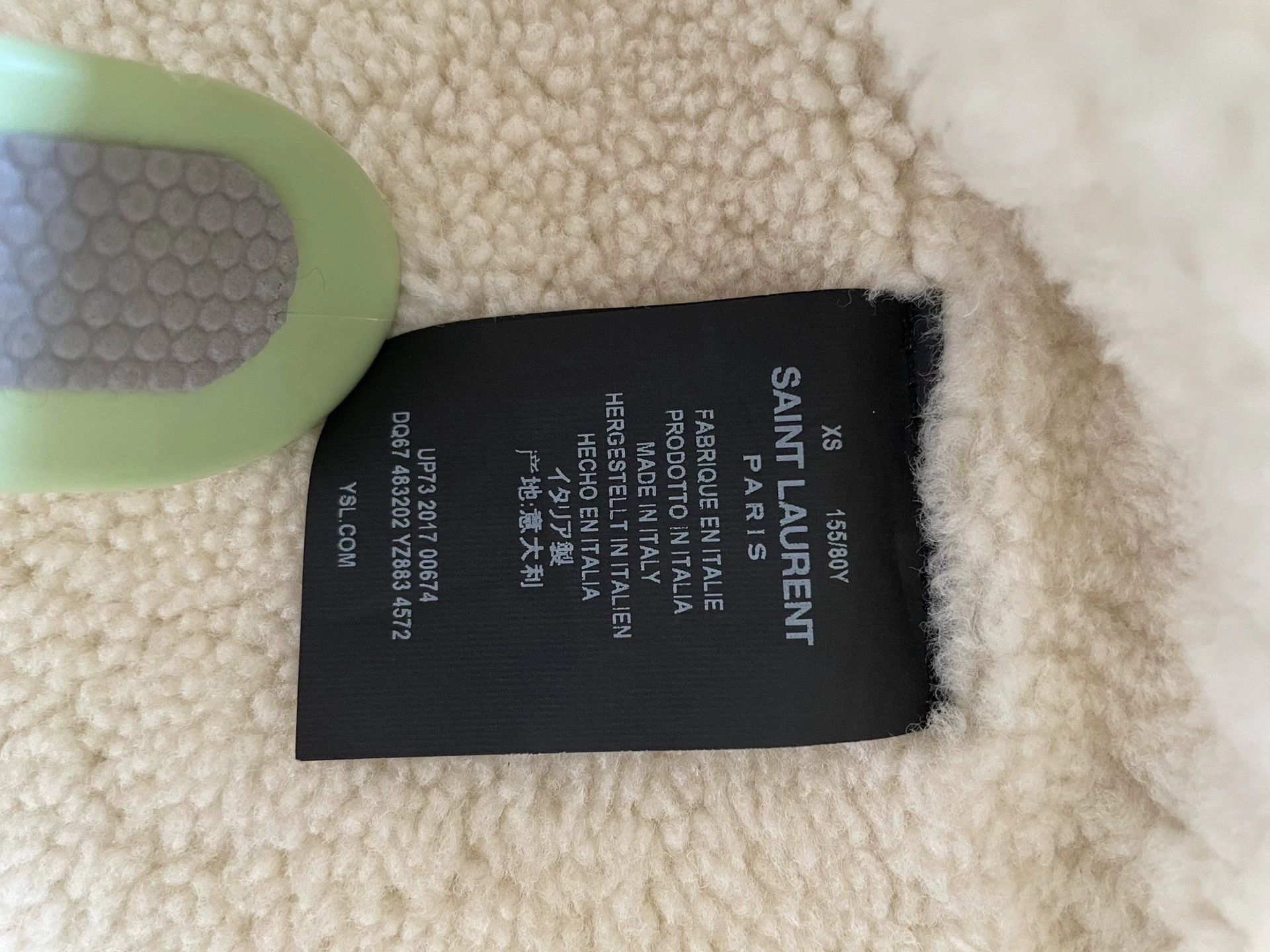 Saint Laurent Paris Saint Laurent Paris Lamb wool jacket Size US XS / EU 42 / 0 - 5 Thumbnail