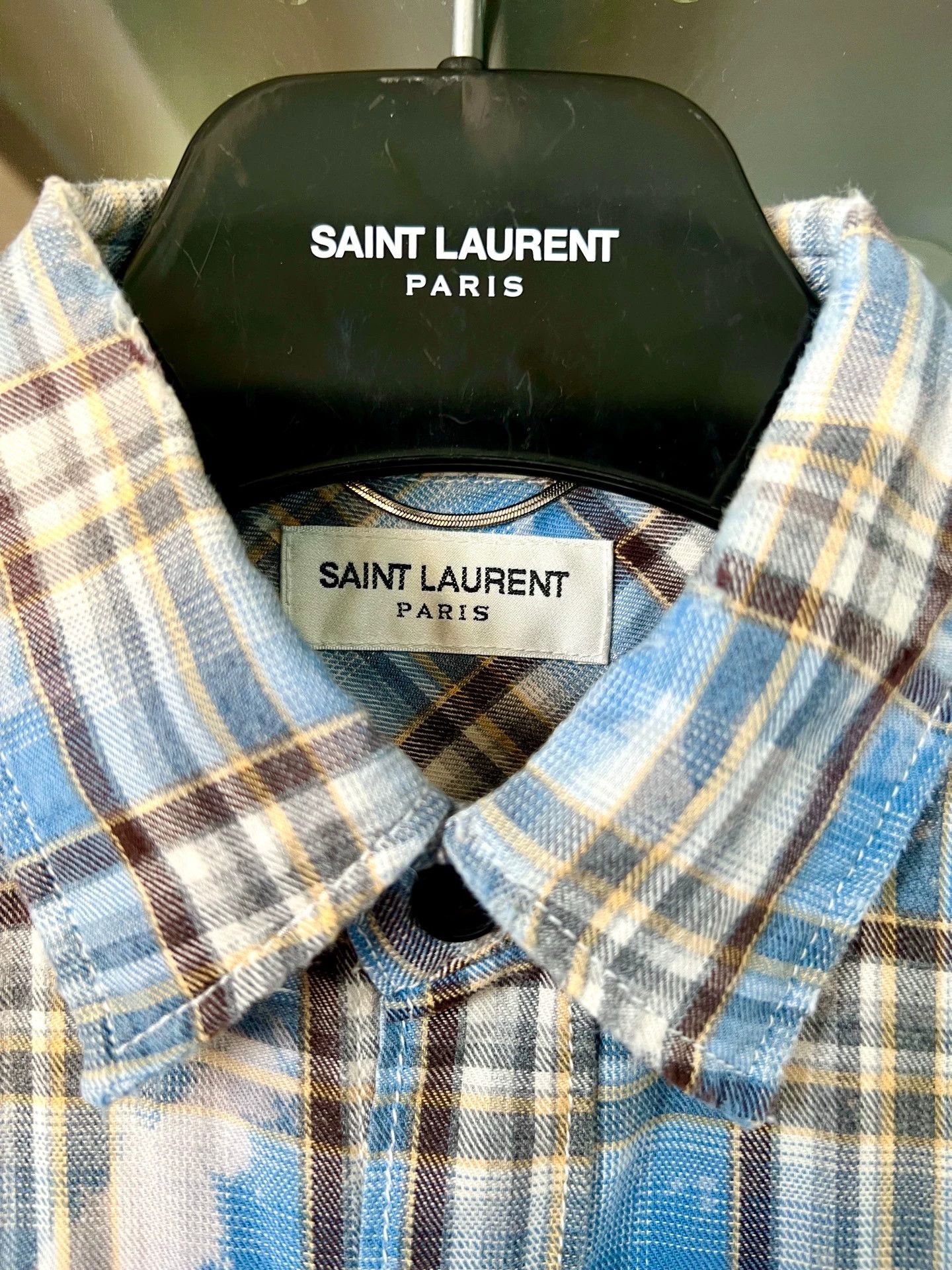 Saint Laurent Paris Saint Laurent Paris Show style rendering of fringed shirt Size US S / EU 44-46 / 1 - 3 Thumbnail