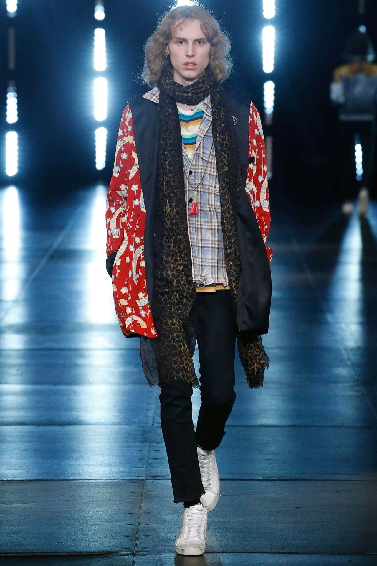 Saint Laurent Paris Saint Laurent Paris Show style rendering of fringed shirt Size US S / EU 44-46 / 1 - 7 Thumbnail