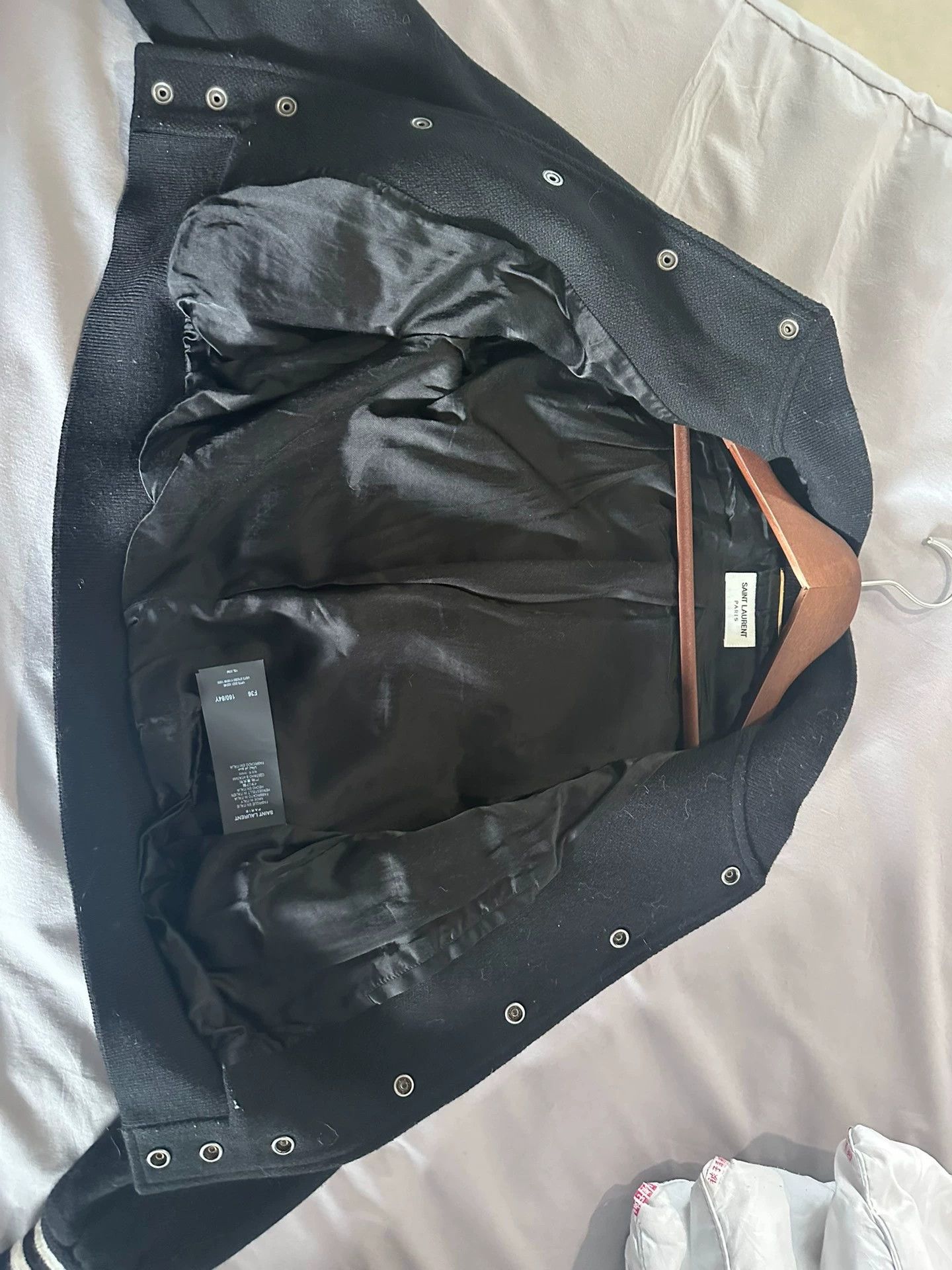 Saint Laurent Paris Saint Laurent Paris Baseball jacket Size US XXS / EU 40 - 6 Thumbnail