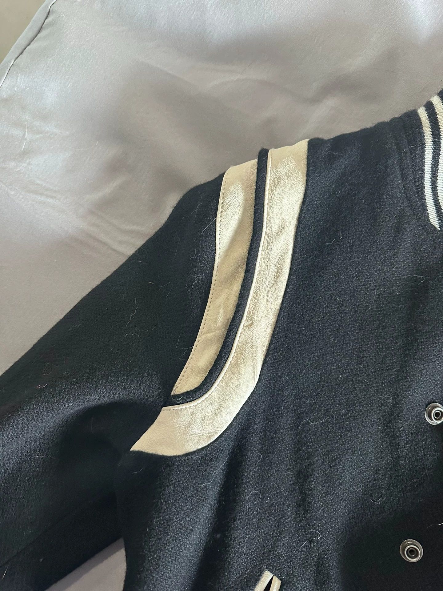 Saint Laurent Paris Saint Laurent Paris Baseball jacket Size US XXS / EU 40 - 3 Thumbnail