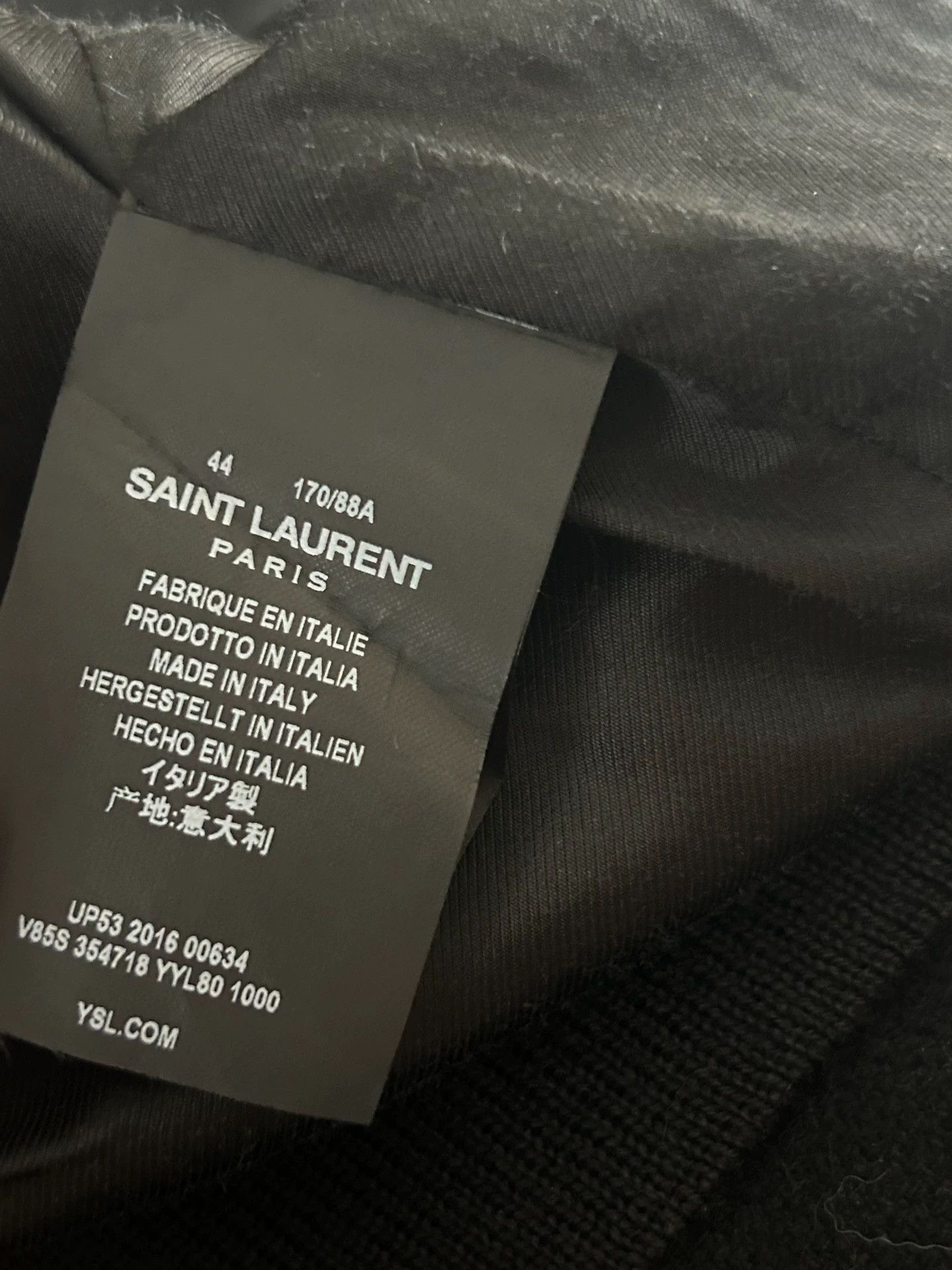 Saint Laurent Paris Saint Laurent Paris Baseball jacket Size US S / EU 44-46 / 1 - 3 Thumbnail