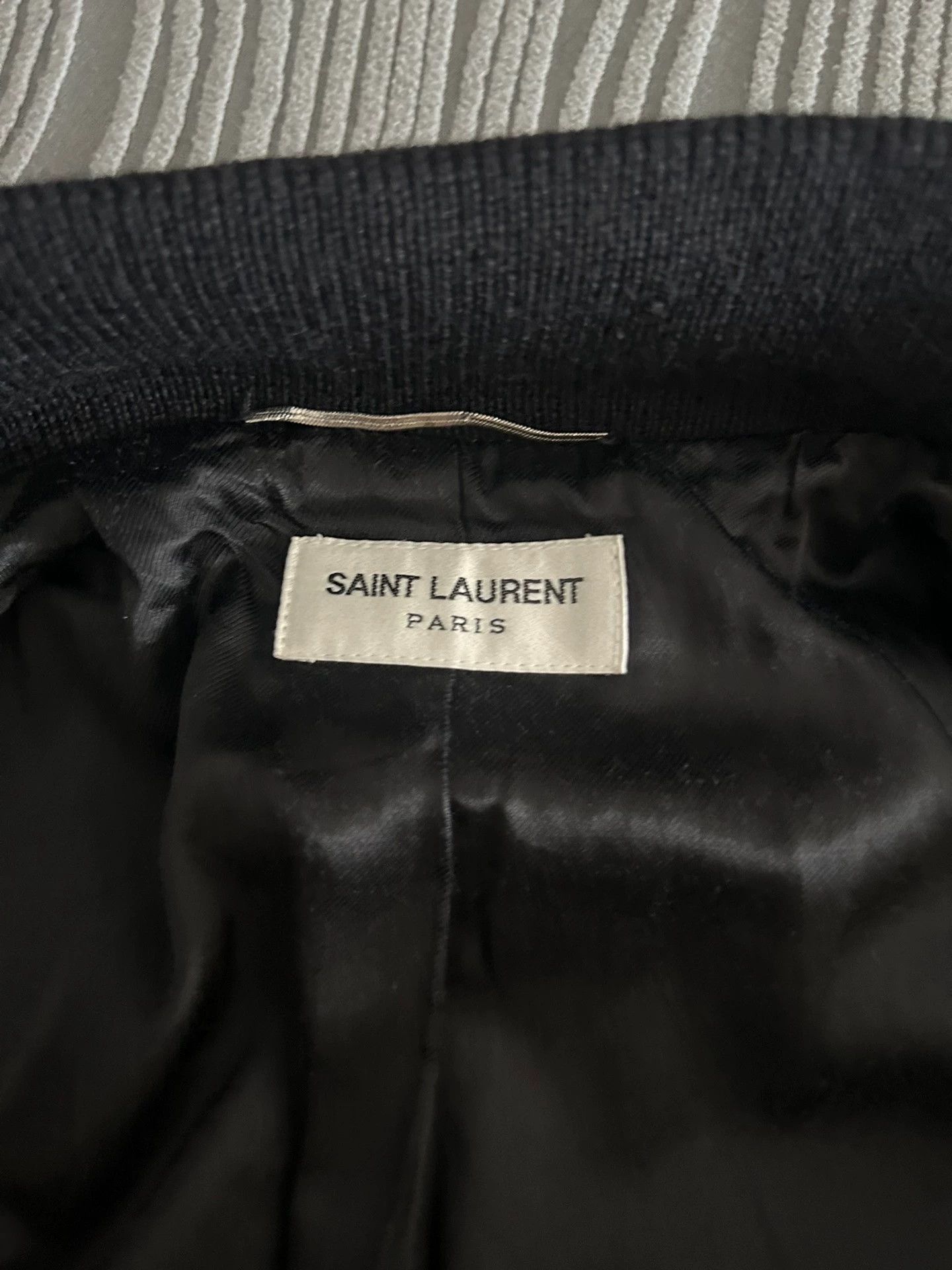 Saint Laurent Paris Saint Laurent Paris Baseball jacket Size US S / EU 44-46 / 1 - 2 Thumbnail