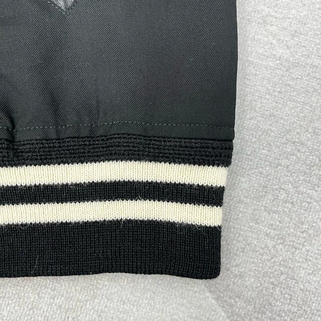 Saint Laurent Paris Saint Laurent Paris Wool baseball jacket Size US L / EU 52-54 / 3 - 3 Thumbnail