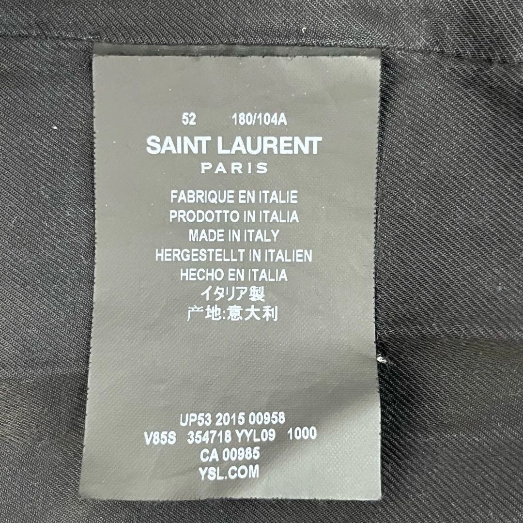 Saint Laurent Paris Saint Laurent Paris Wool baseball jacket Size US L / EU 52-54 / 3 - 6 Thumbnail