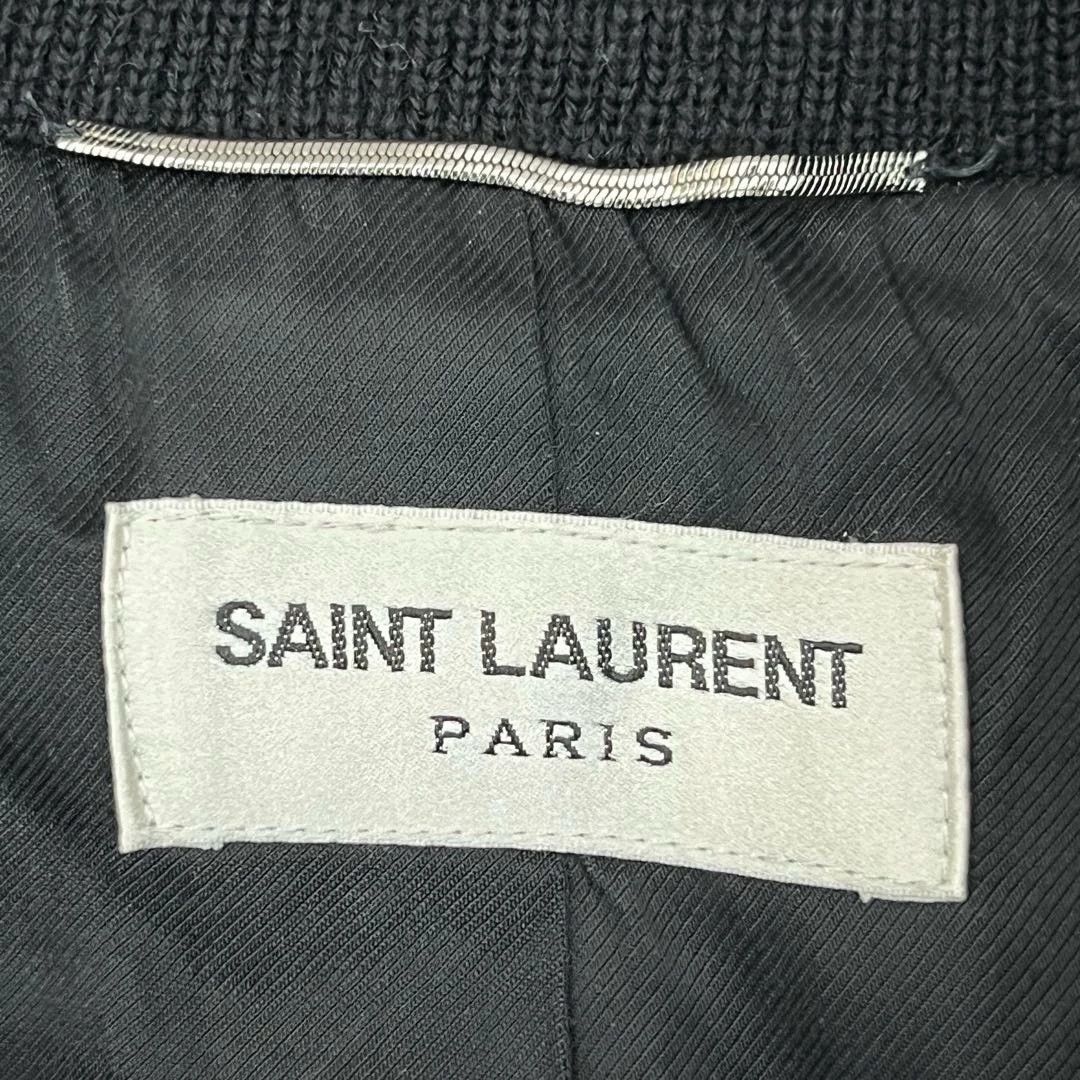Saint Laurent Paris Saint Laurent Paris Wool baseball jacket Size US L / EU 52-54 / 3 - 5 Thumbnail