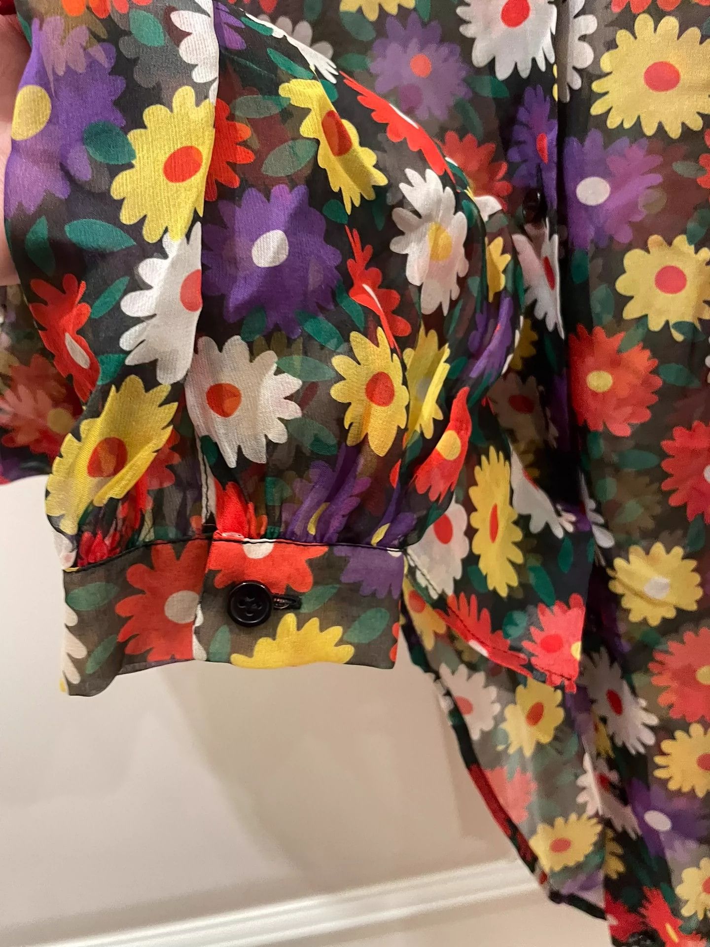 Saint Laurent Paris Saint Laurent Paris Silk printed shirt Size US S / EU 44-46 / 1 - 7 Thumbnail