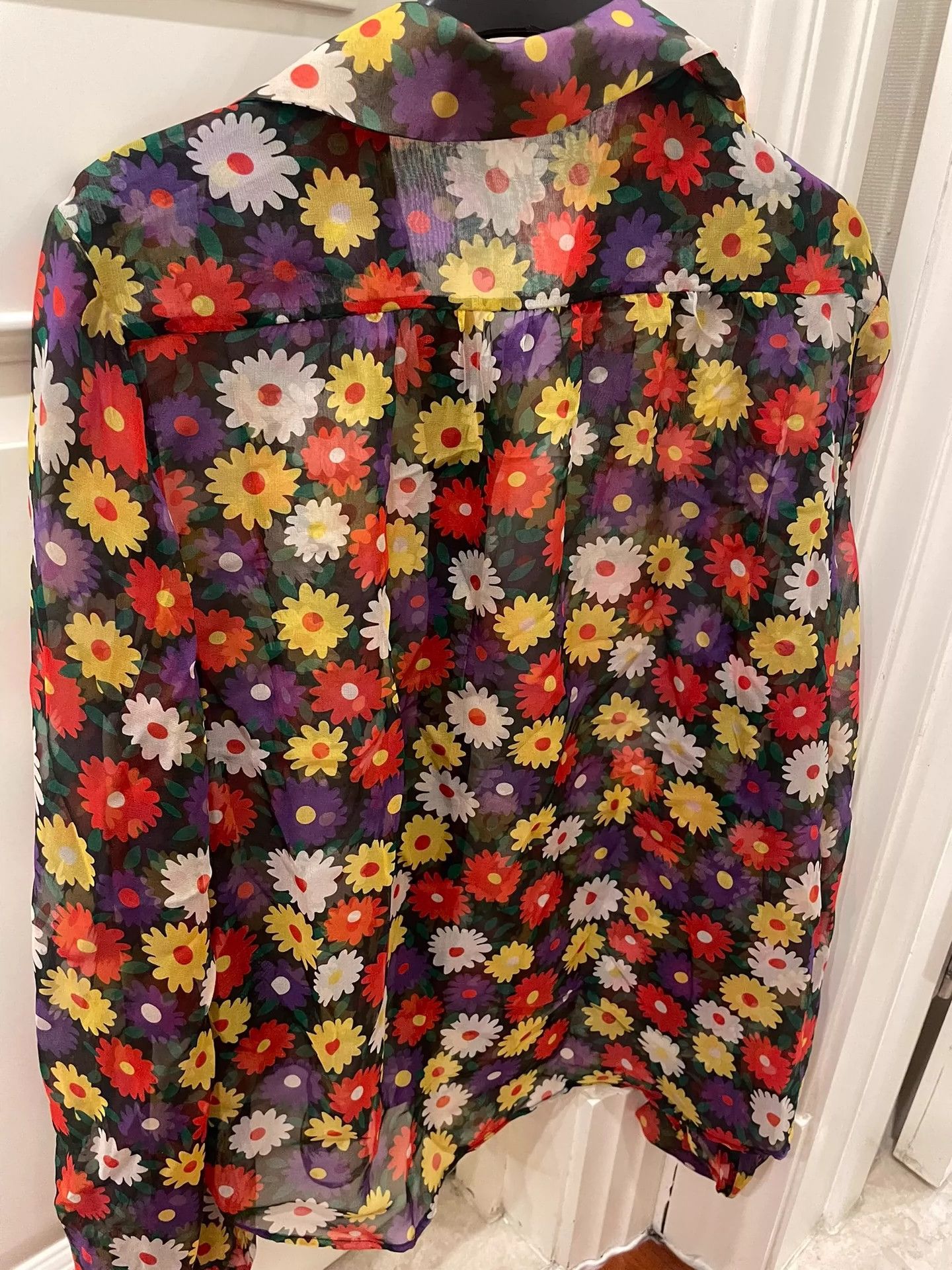 Saint Laurent Paris Saint Laurent Paris Silk printed shirt Size US S / EU 44-46 / 1 - 4 Thumbnail
