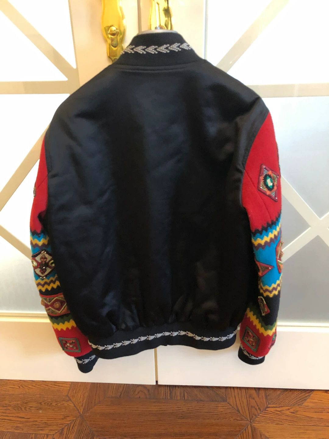 Saint Laurent Paris Saint Laurent Paris Heavy Industry Ethnic Style Baseball Jacket Size US S / EU 44-46 / 1 - 7 Thumbnail