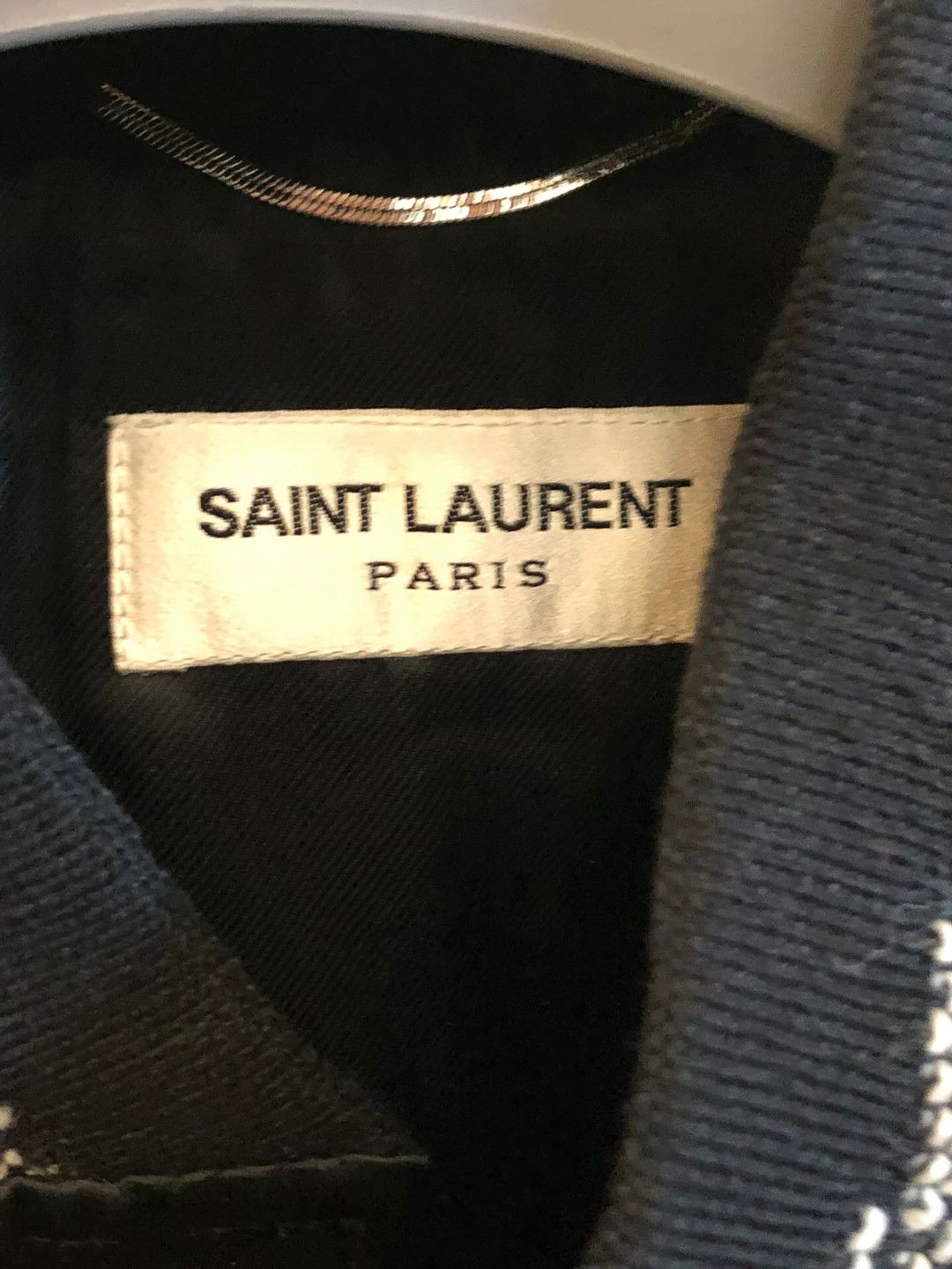 Saint Laurent Paris Saint Laurent Paris Heavy Industry Ethnic Style Baseball Jacket Size US S / EU 44-46 / 1 - 2 Thumbnail