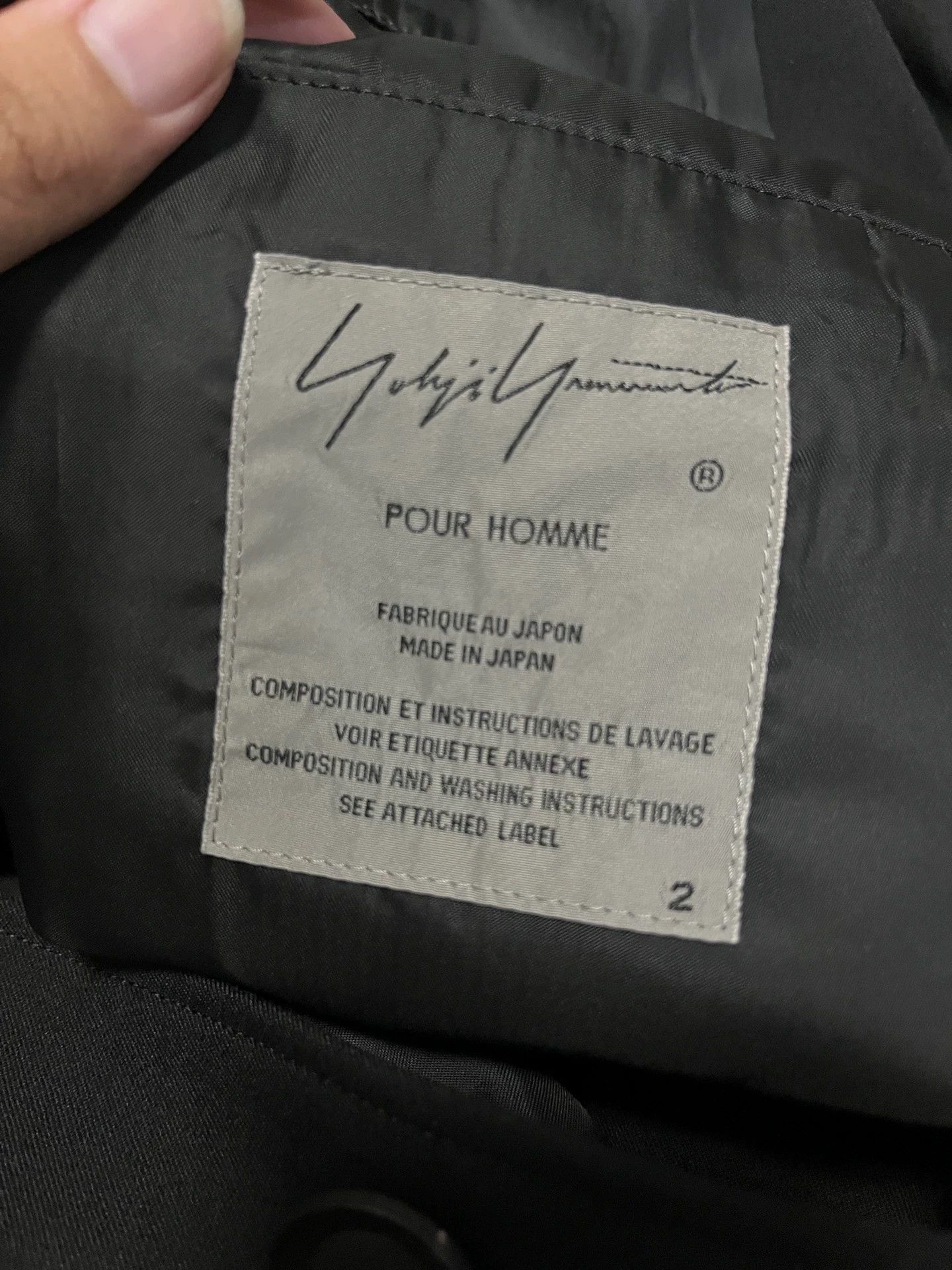 Yohji Yamamoto Yohji Yamamoto 19aw Cobra Asymmetric Coat Size US M / EU 48-50 / 2 - 5 Thumbnail