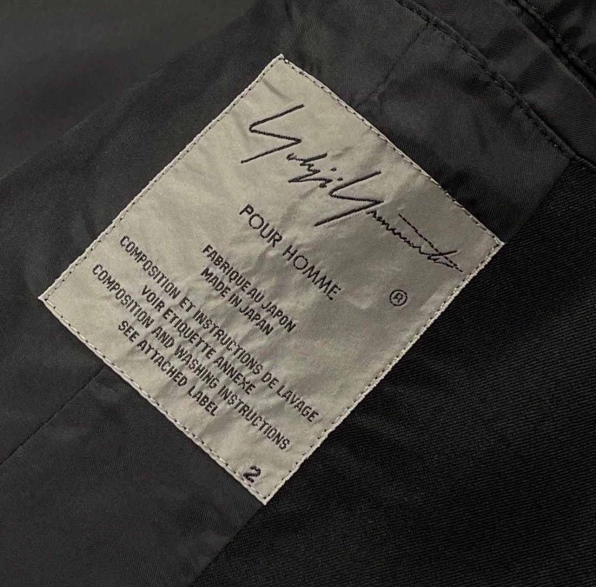 Yohji Yamamoto Yohji Yamamoto 18aw Show off Butt Discharge Coat Size US M / EU 48-50 / 2 - 3 Thumbnail