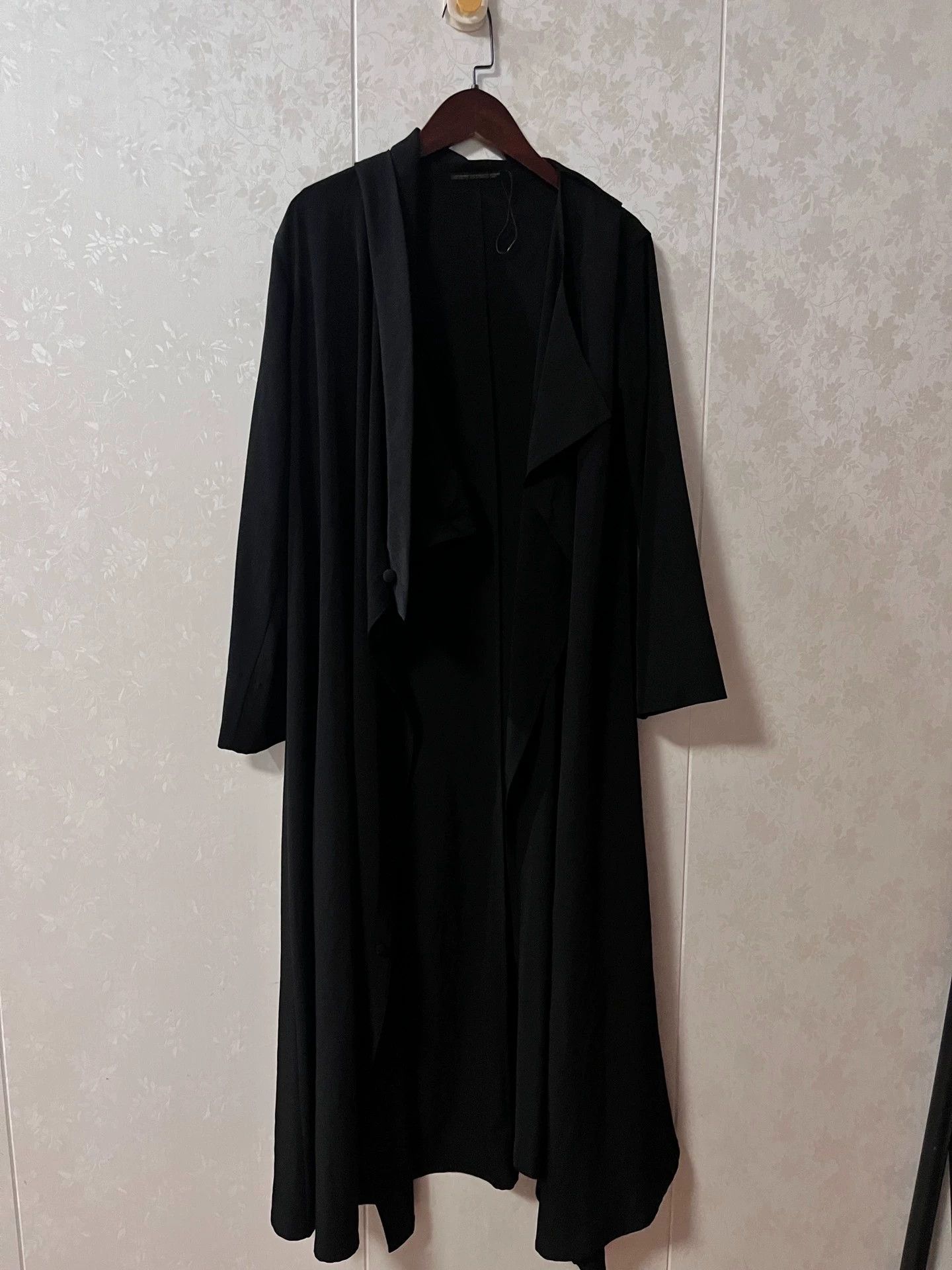 Yohji Yamamoto Yohji Yamamoto 23ss triacetic acid medium length Taoist robe kimono Size US S / EU 44-46 / 1 - 2 Thumbnail