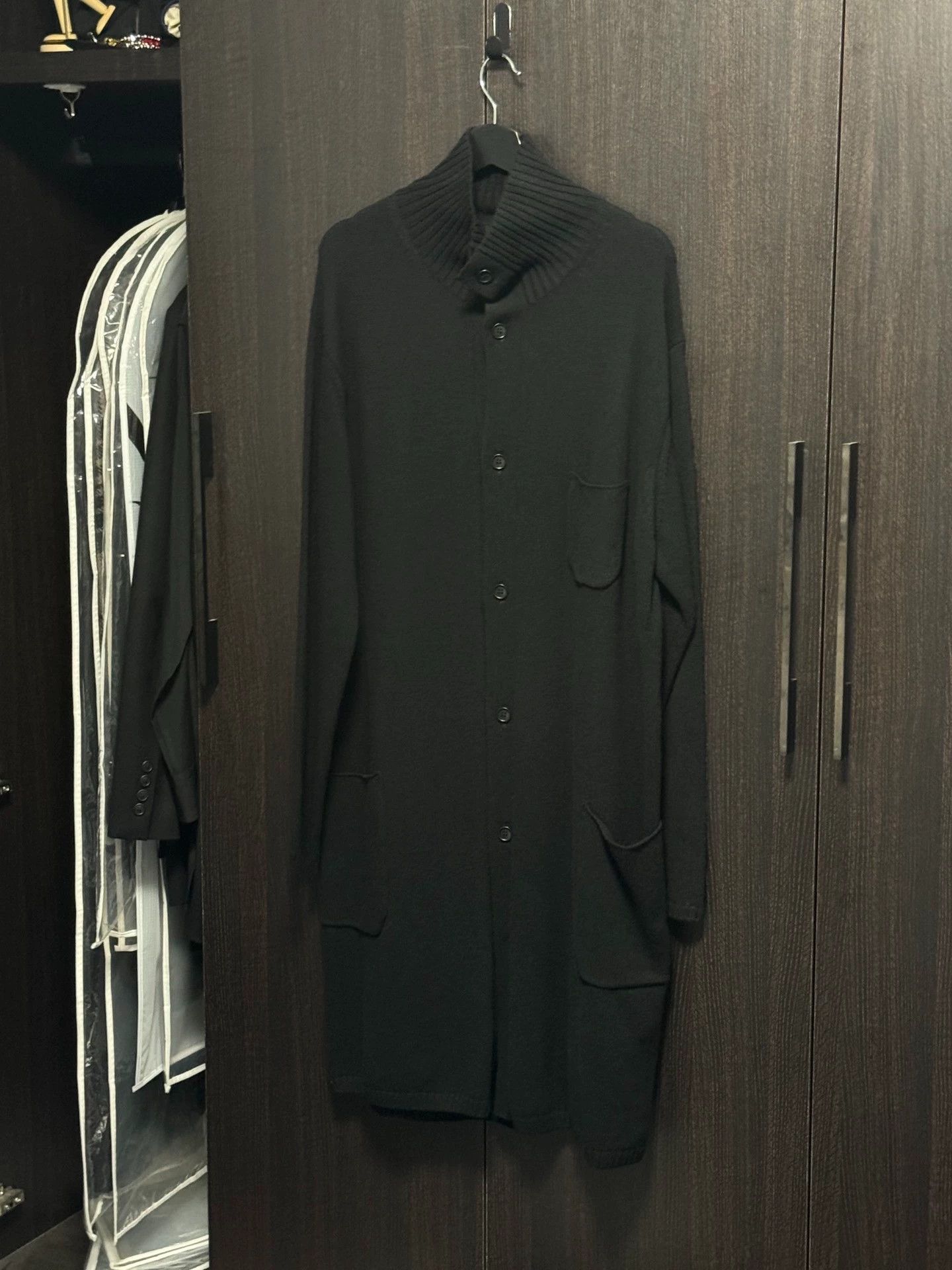 Yohji Yamamoto Yohji Yamamoto 18aw Hideyoshi Collection Face Up Sweater Size US L / EU 52-54 / 3 - 2 Thumbnail