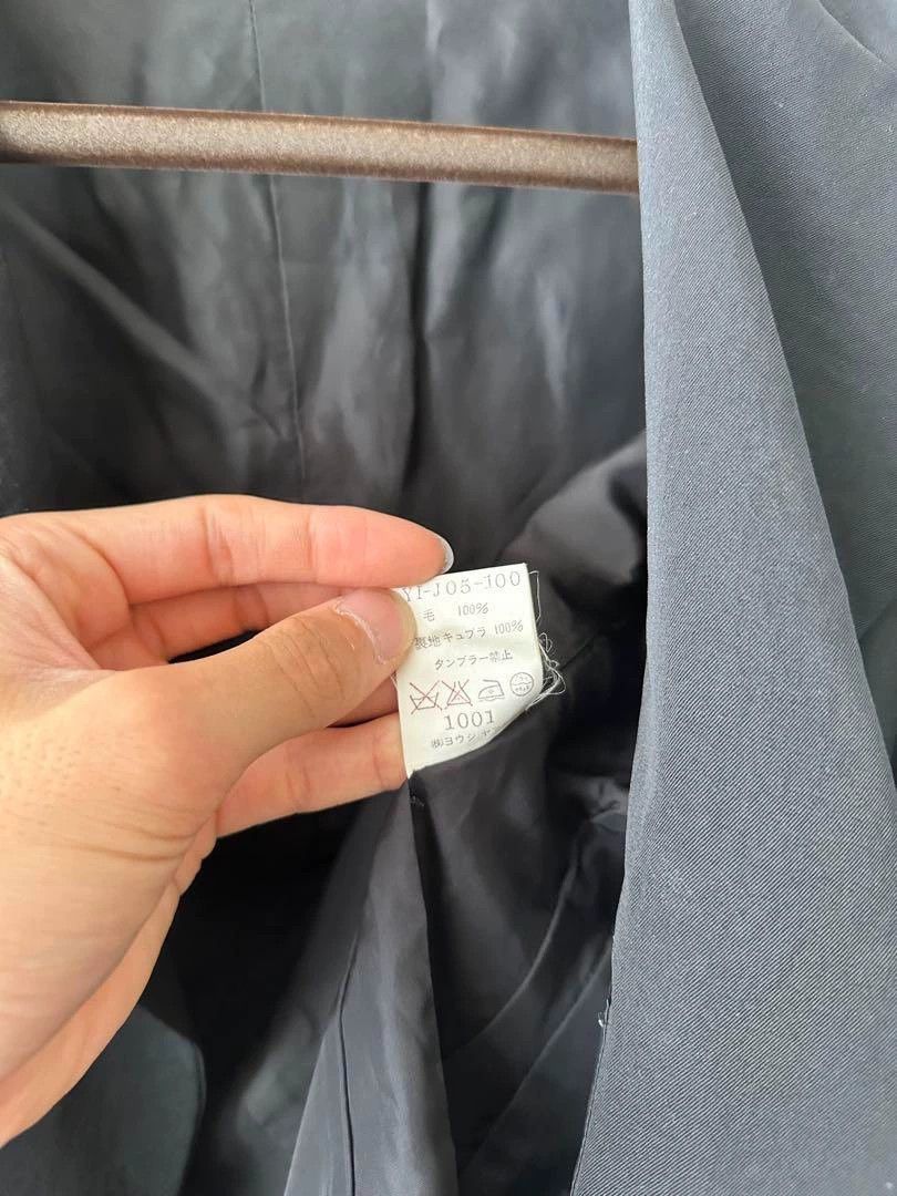Yohji Yamamoto Yohji Yamamoto Y's wool gabardine jacket Size US M / EU 48-50 / 2 - 9 Thumbnail