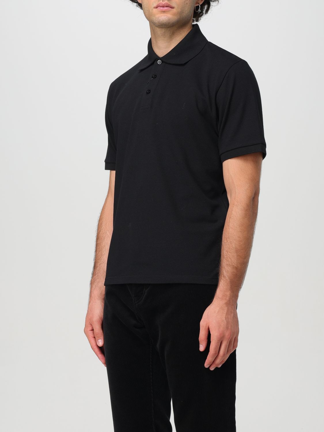 Saint Laurent Paris Saint Laurent Polo Shirt Men Black Size US S / EU 44-46 / 1 - 4 Thumbnail