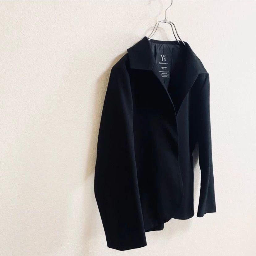 Yohji Yamamoto Yohji Yamamoto Y's wool cut jacket Size US M / EU 48-50 / 2 - 5 Thumbnail