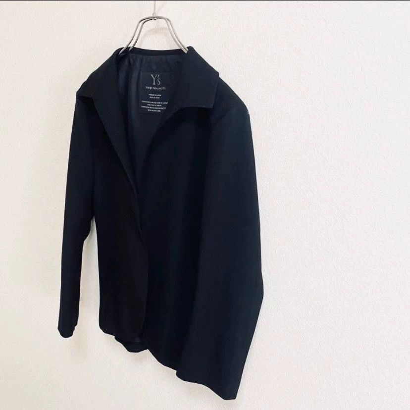 Yohji Yamamoto Yohji Yamamoto Y's wool cut jacket Size US M / EU 48-50 / 2 - 4 Thumbnail