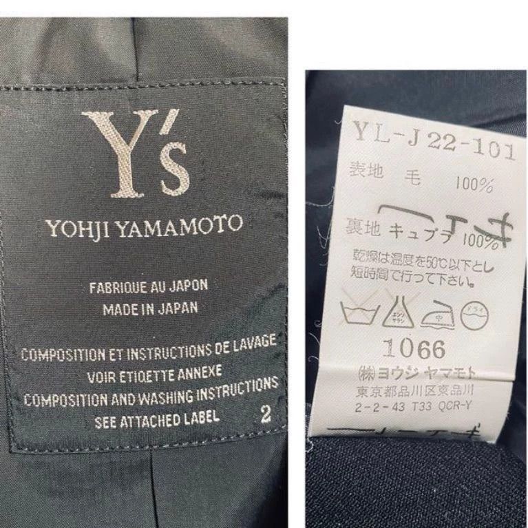 Yohji Yamamoto Yohji Yamamoto Y's wool cut jacket Size US M / EU 48-50 / 2 - 6 Thumbnail