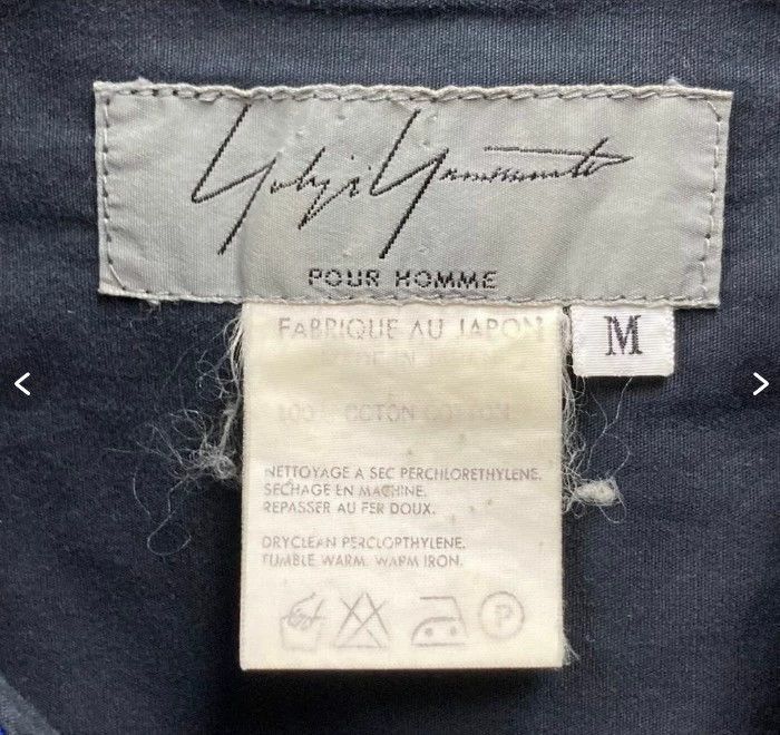 Yohji Yamamoto Yohji Yamamoto 95ss cotton shirt Size US M / EU 48-50 / 2 - 7 Thumbnail