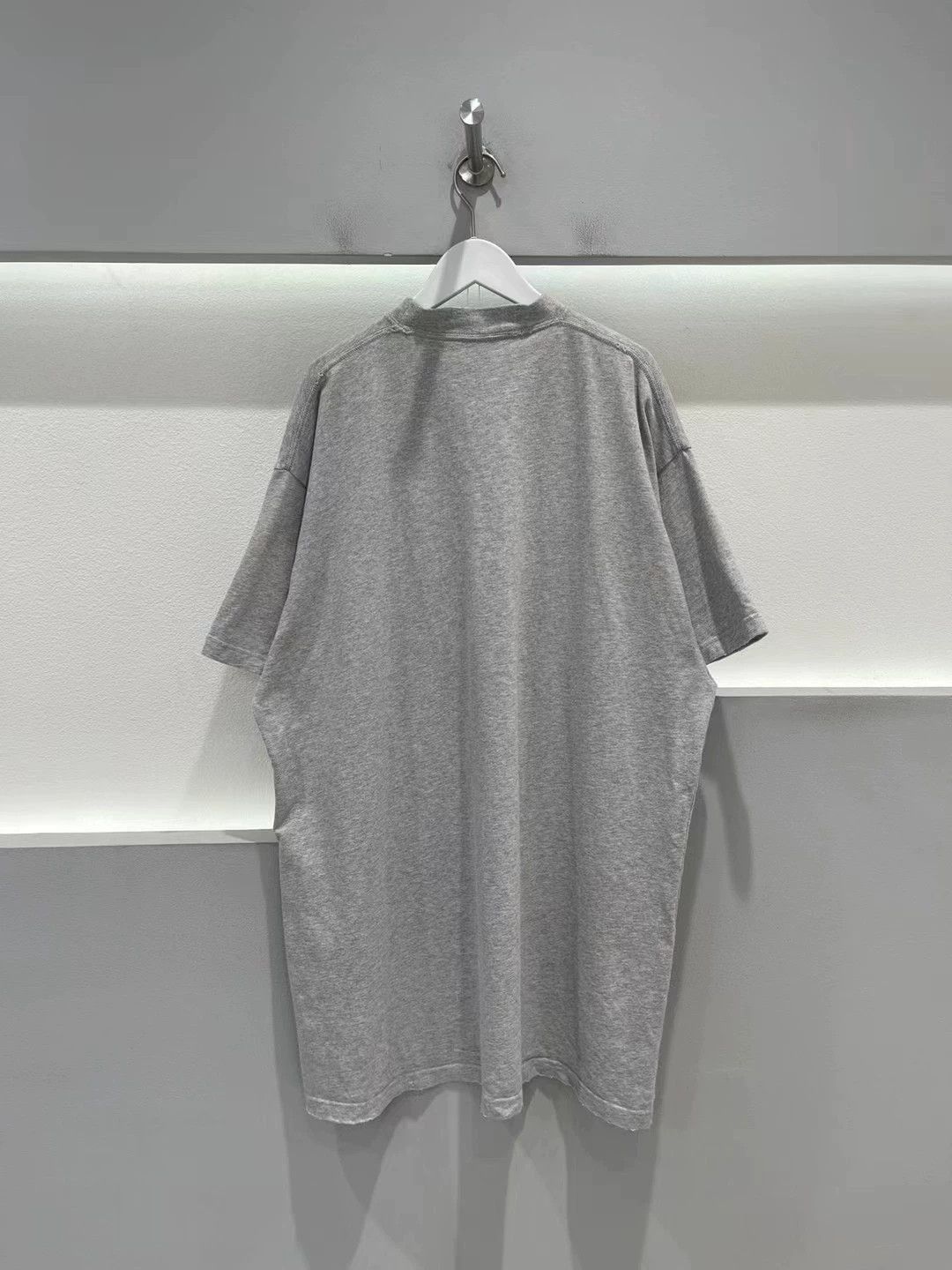 Balenciaga Balenciaga Grey Be Kind Short Sleeves Size US M / EU 48-50 / 2 - 2 Thumbnail