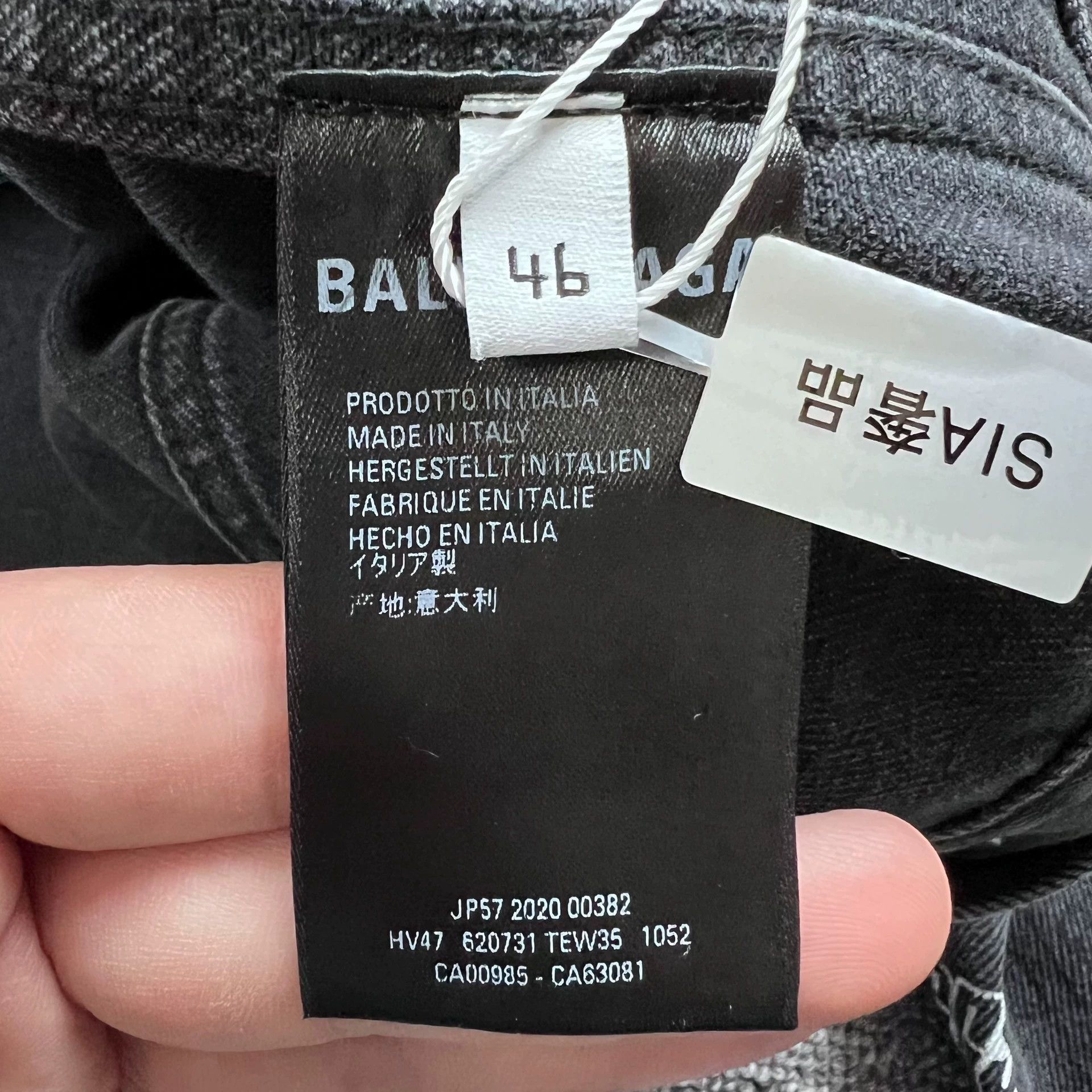 Balenciaga Balenciaga washed grey denim bullet screen jacket Size US M / EU 48-50 / 2 - 5 Thumbnail