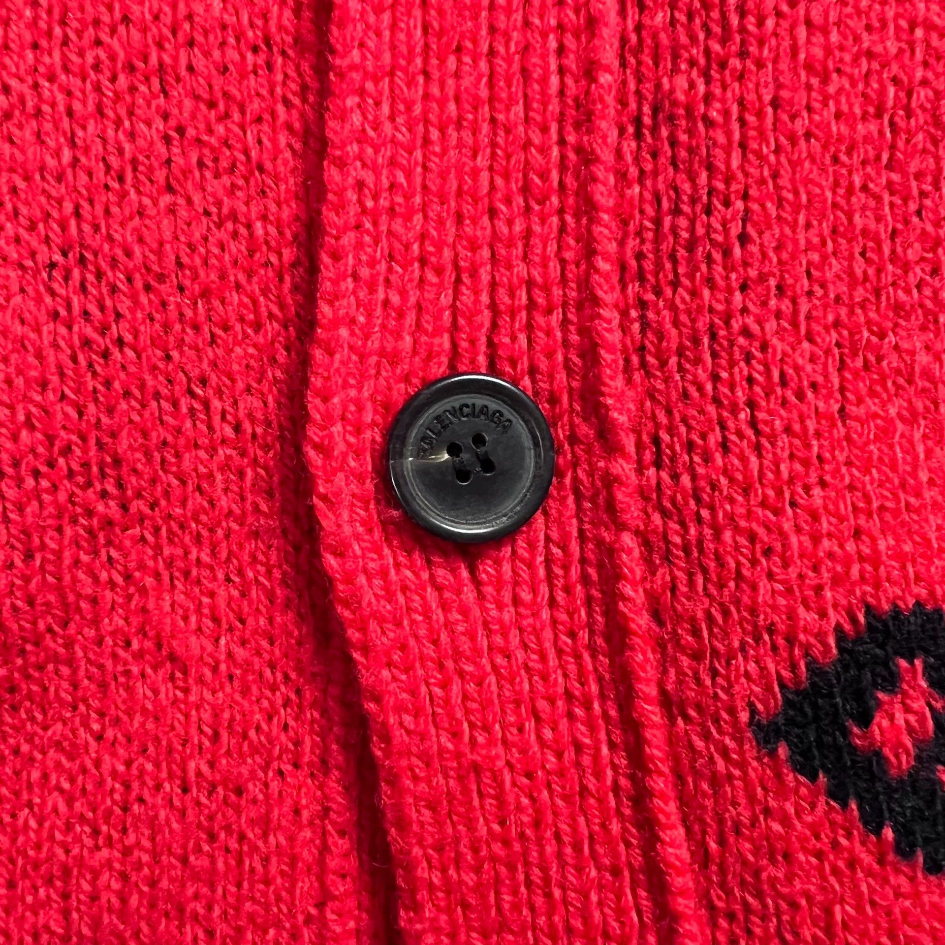 Balenciaga Balenciaga red barrage cardigan Size US S / EU 44-46 / 1 - 4 Thumbnail