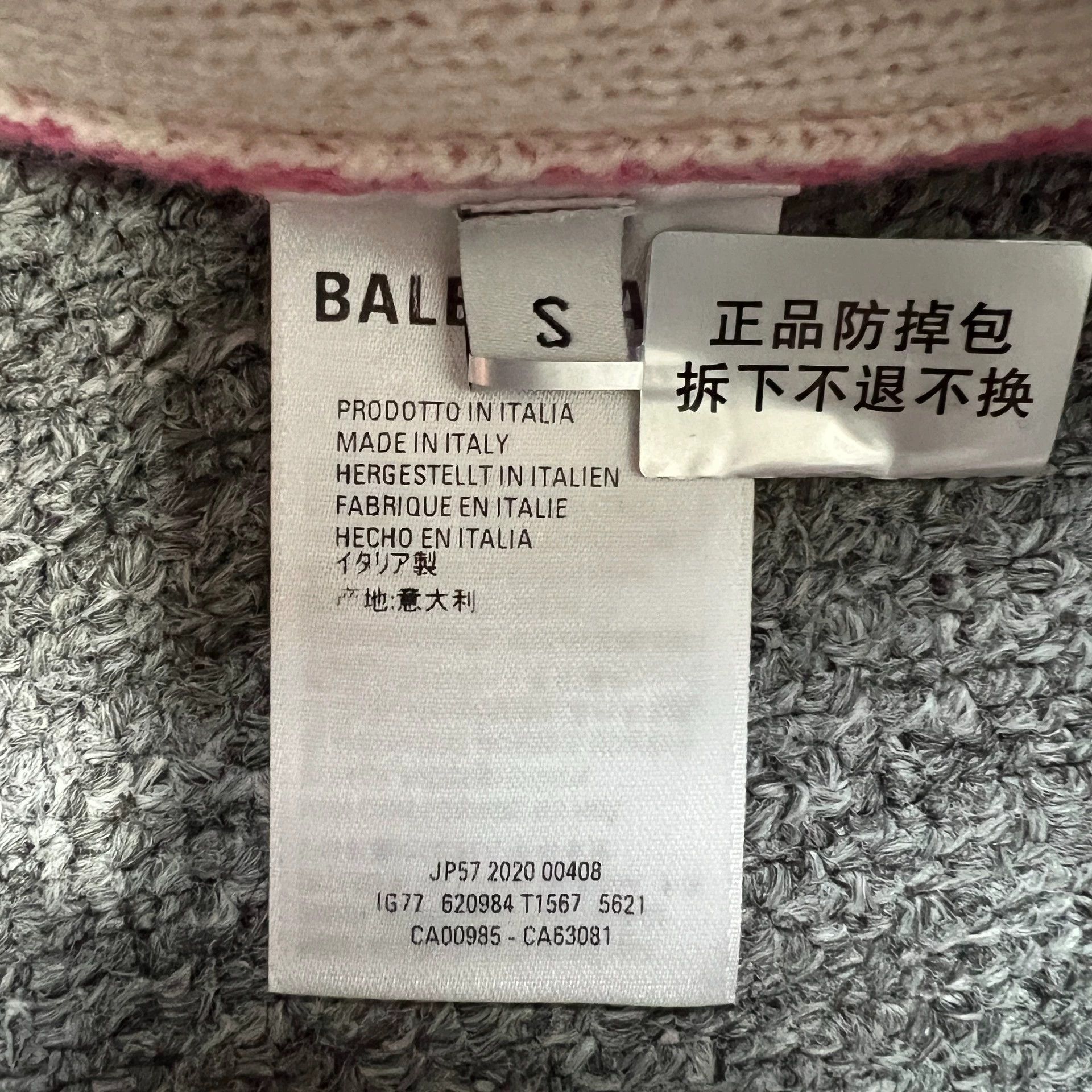 Balenciaga Balenciaga pink barrage cardigan Size US S / EU 44-46 / 1 - 5 Thumbnail