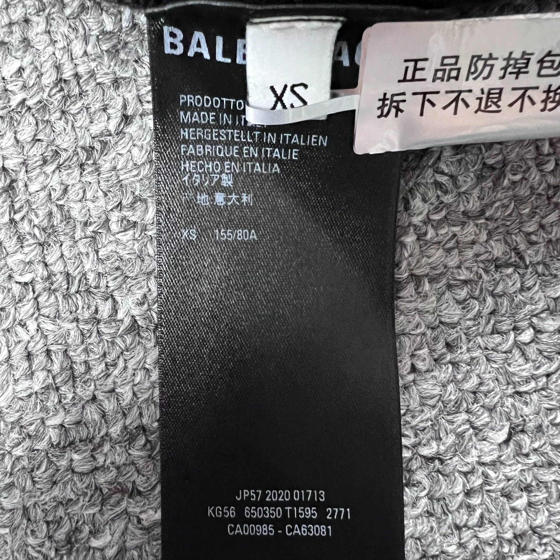 Balenciaga Balenciaga 7-language sweater Size US XS / EU 42 / 0 - 5 Thumbnail