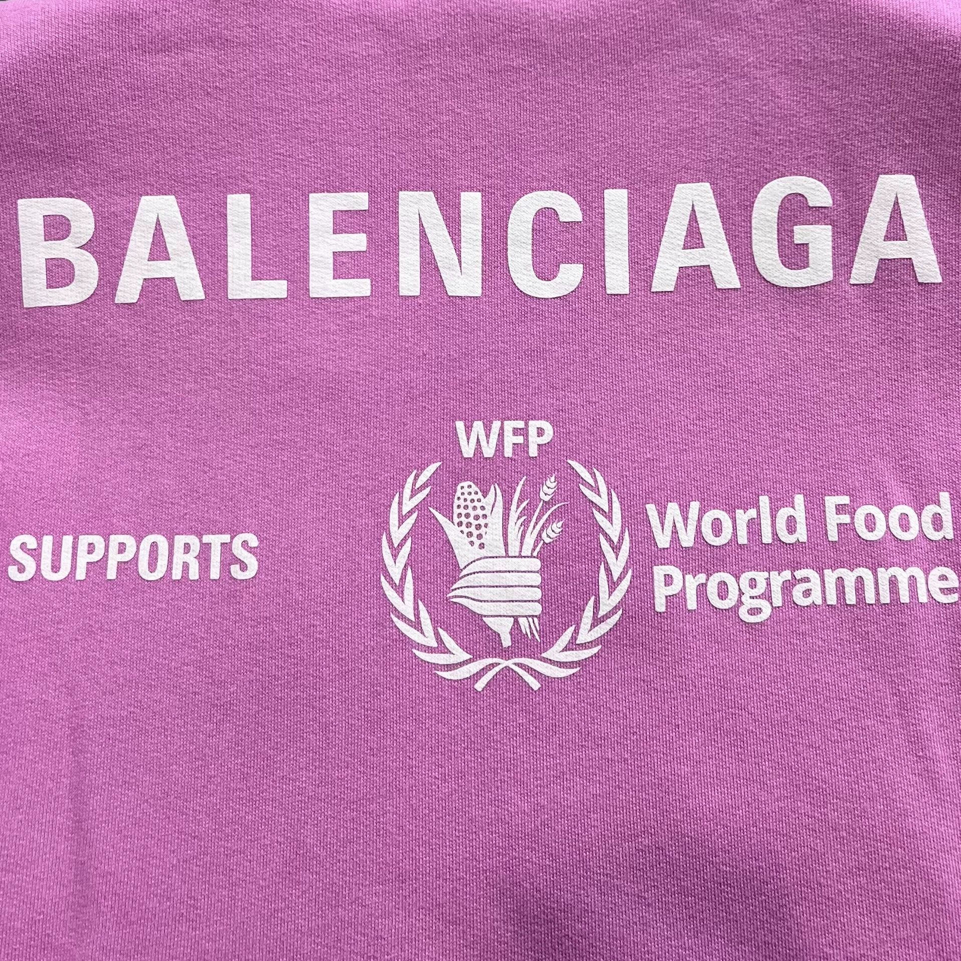 Balenciaga Balenciaga pink wfp spiritual food hoodie Size US S / EU 44-46 / 1 - 4 Thumbnail