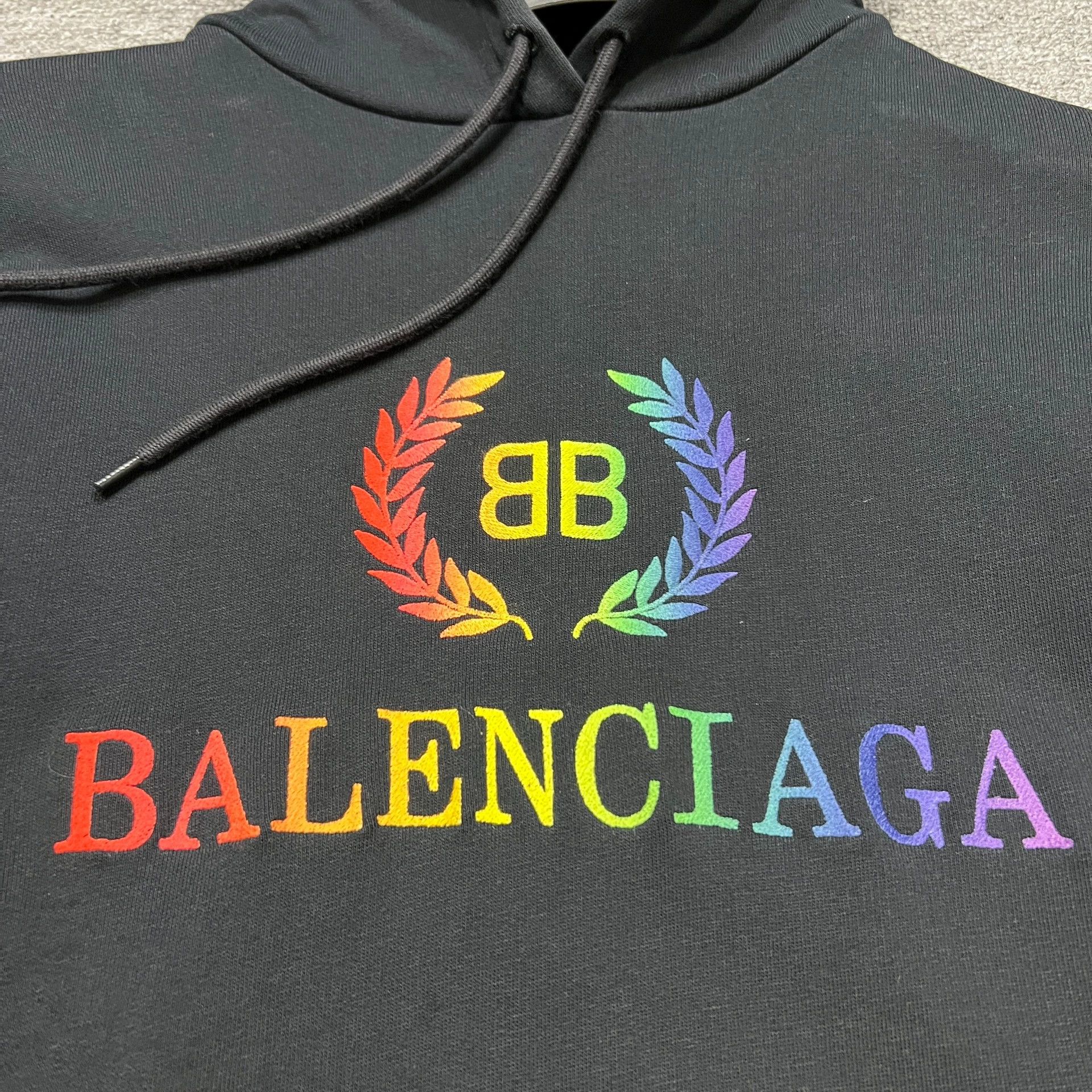 Balenciaga Balenciaga Rainbow Wheat Harvest Hoodie Size US XS / EU 42 / 0 - 2 Thumbnail