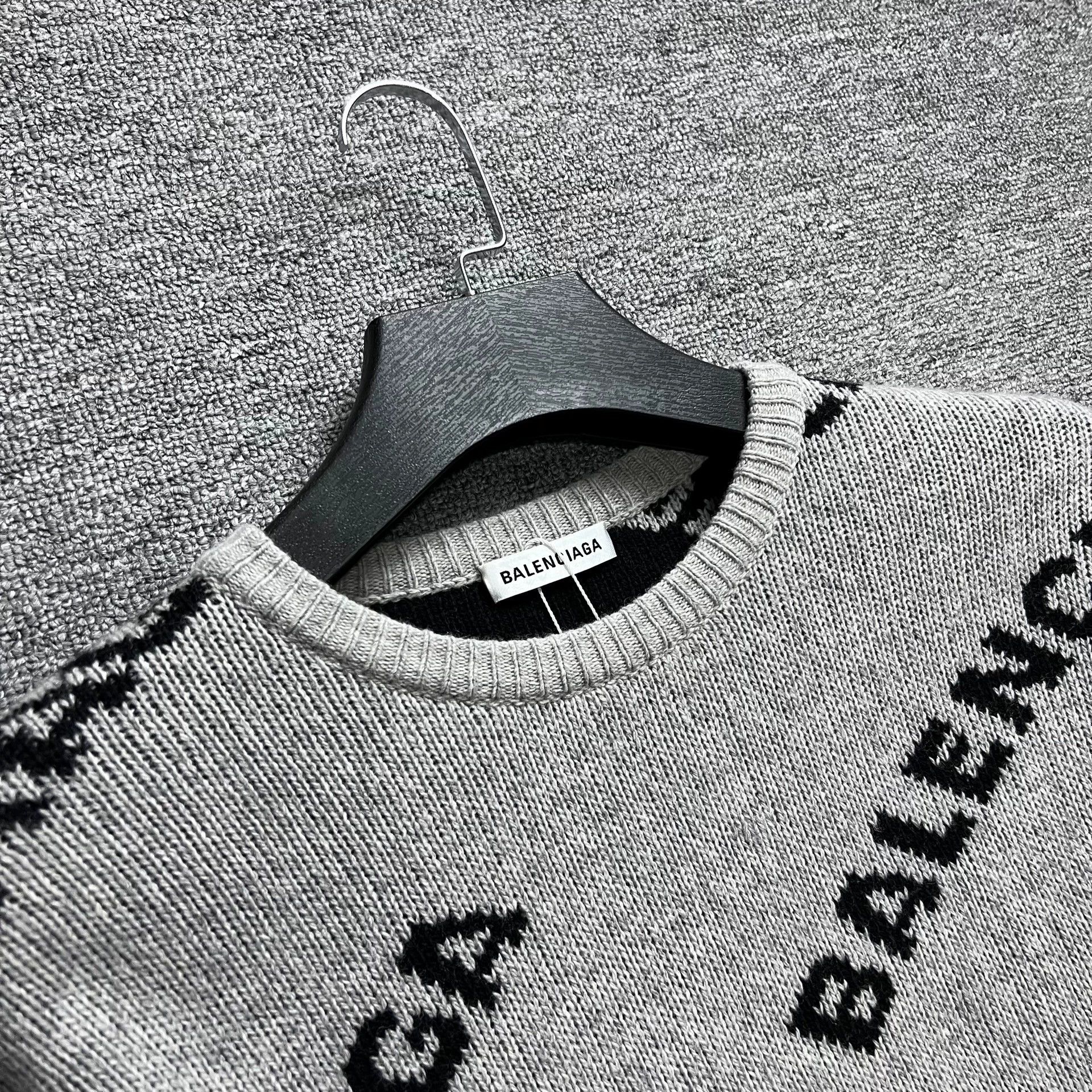 Balenciaga Balenciaga Grey Barrage Sweater Size US M / EU 48-50 / 2 - 3 Thumbnail