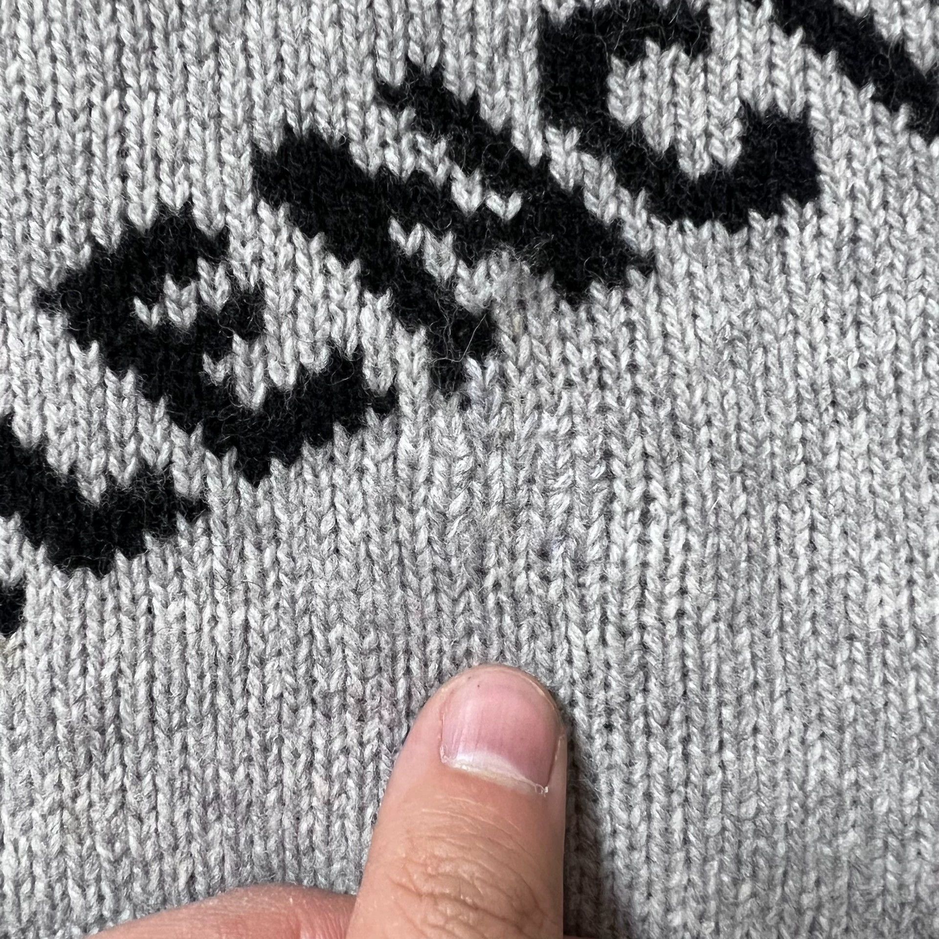 Balenciaga Balenciaga Grey Barrage Sweater Size US M / EU 48-50 / 2 - 6 Thumbnail