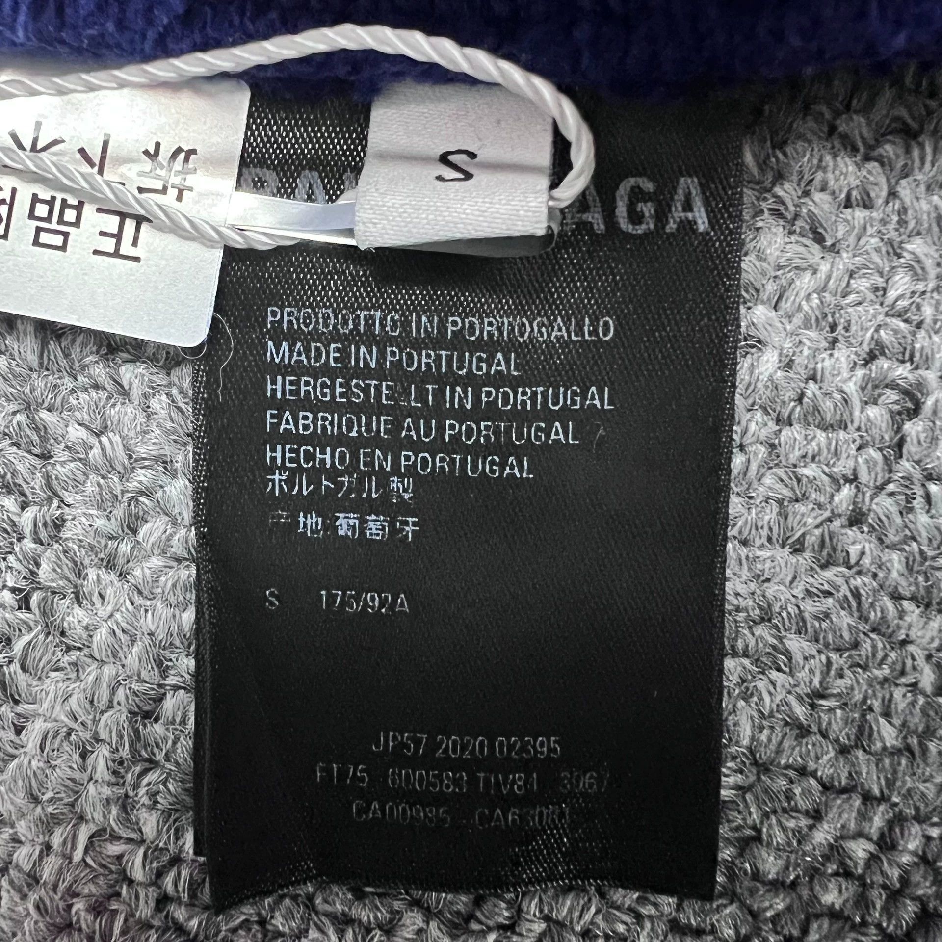 Balenciaga Balenciaga front and back logo blue purple hoodie Size US S / EU 44-46 / 1 - 6 Thumbnail