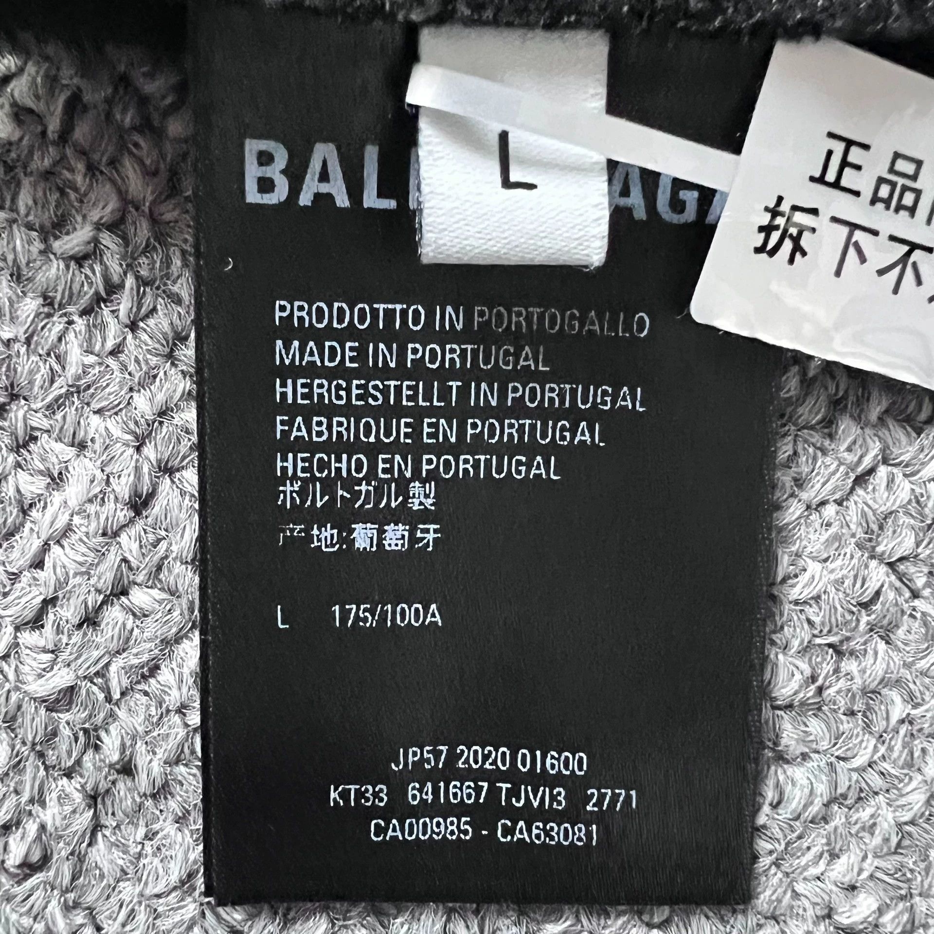 Balenciaga Balenciaga Seven Nation Language Long Sleeve Size US L / EU 52-54 / 3 - 5 Thumbnail