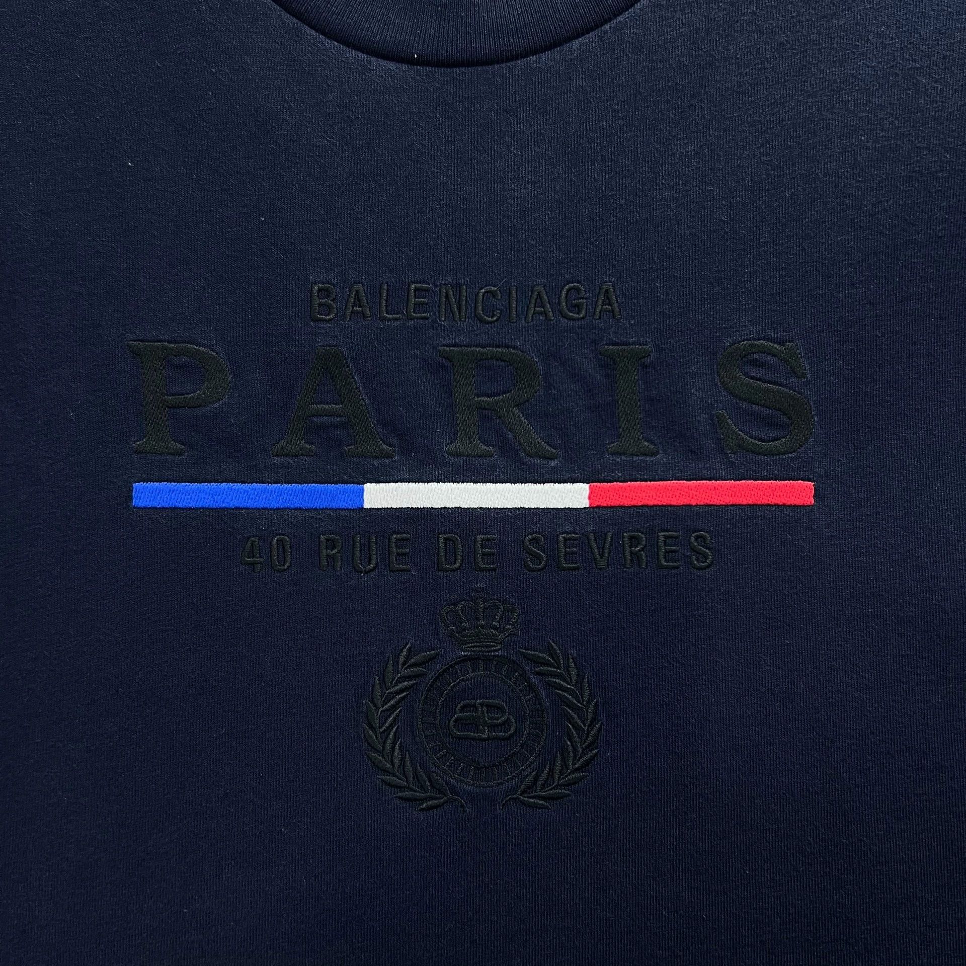 Balenciaga Balenciaga Crown Wheat Ear Short Sleeve Size US S / EU 44-46 / 1 - 2 Thumbnail