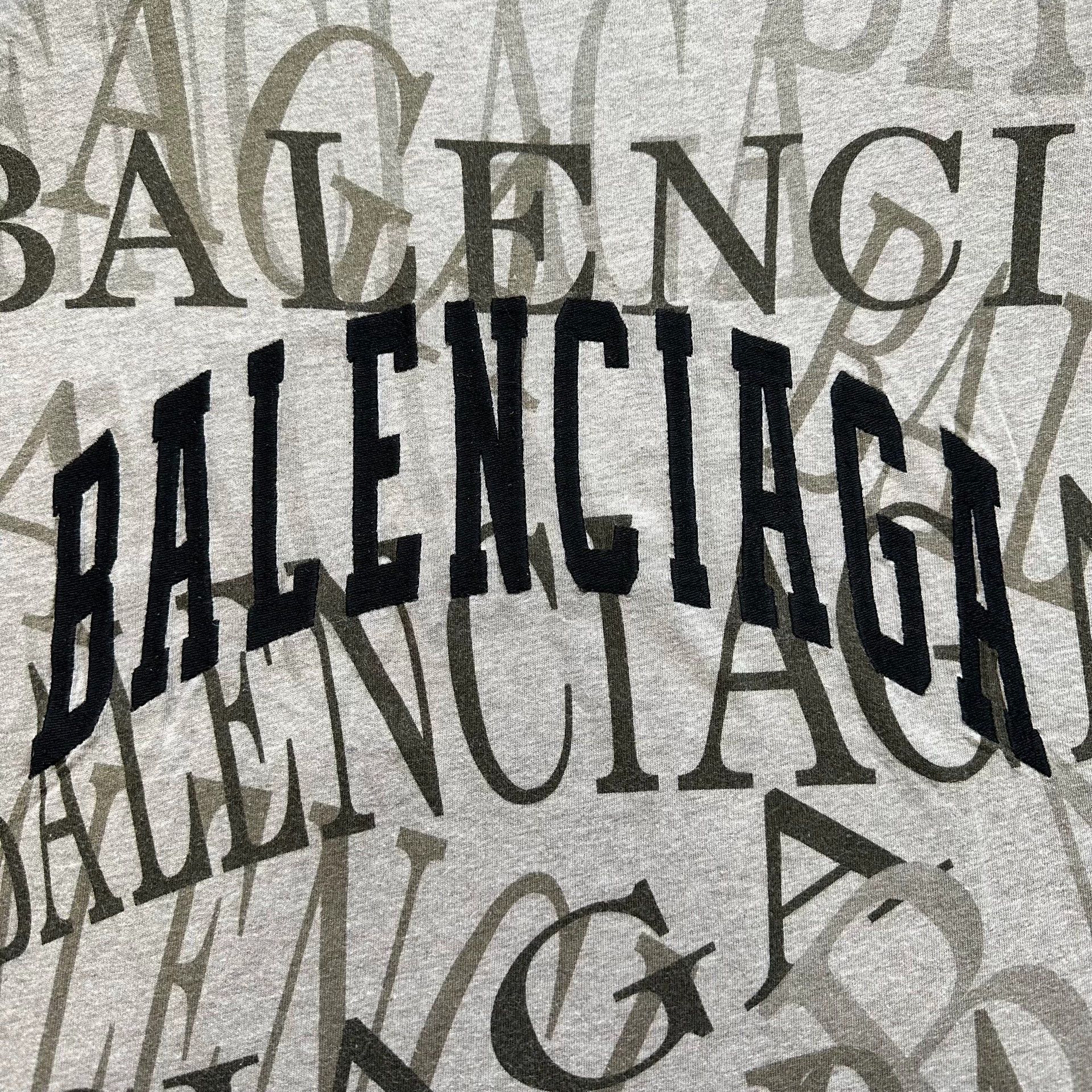 Balenciaga Balenciaga bullet screen plush short sleeved shirt Size US M / EU 48-50 / 2 - 3 Thumbnail