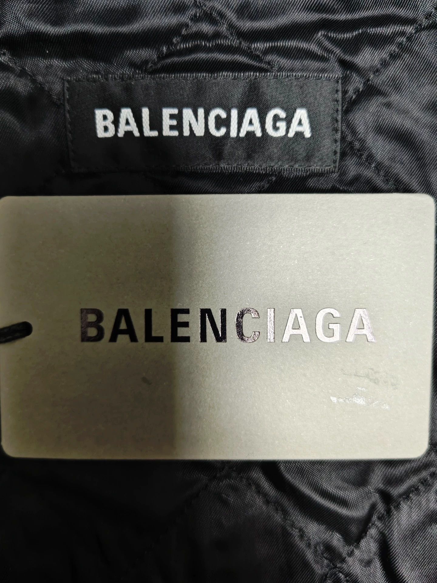 Balenciaga Balenciaga 22SS wool stand collar embroidered logo cotton jacket Size US M / EU 48-50 / 2 - 4 Thumbnail
