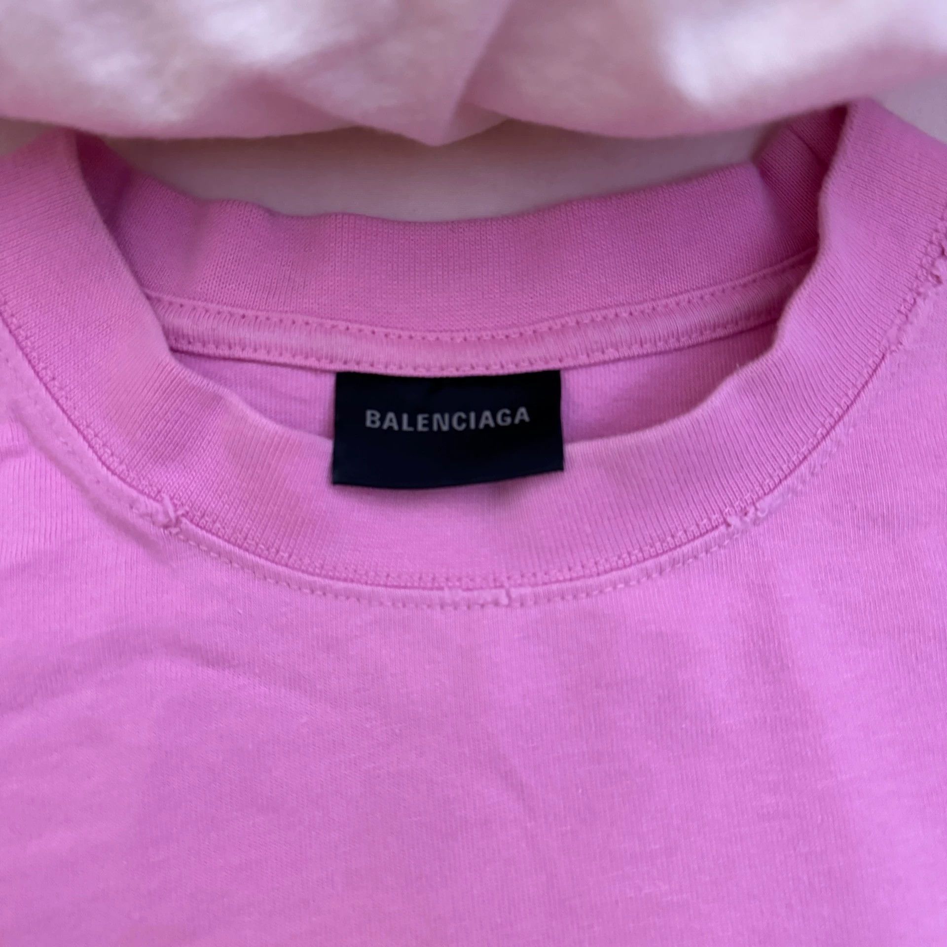 Balenciaga Balenciaga SS23 Hand Drawn Bb Icon Letter Logo Printed Round Neck Hoodie Short Sleeve Size US XS / EU 42 / 0 - 3 Thumbnail