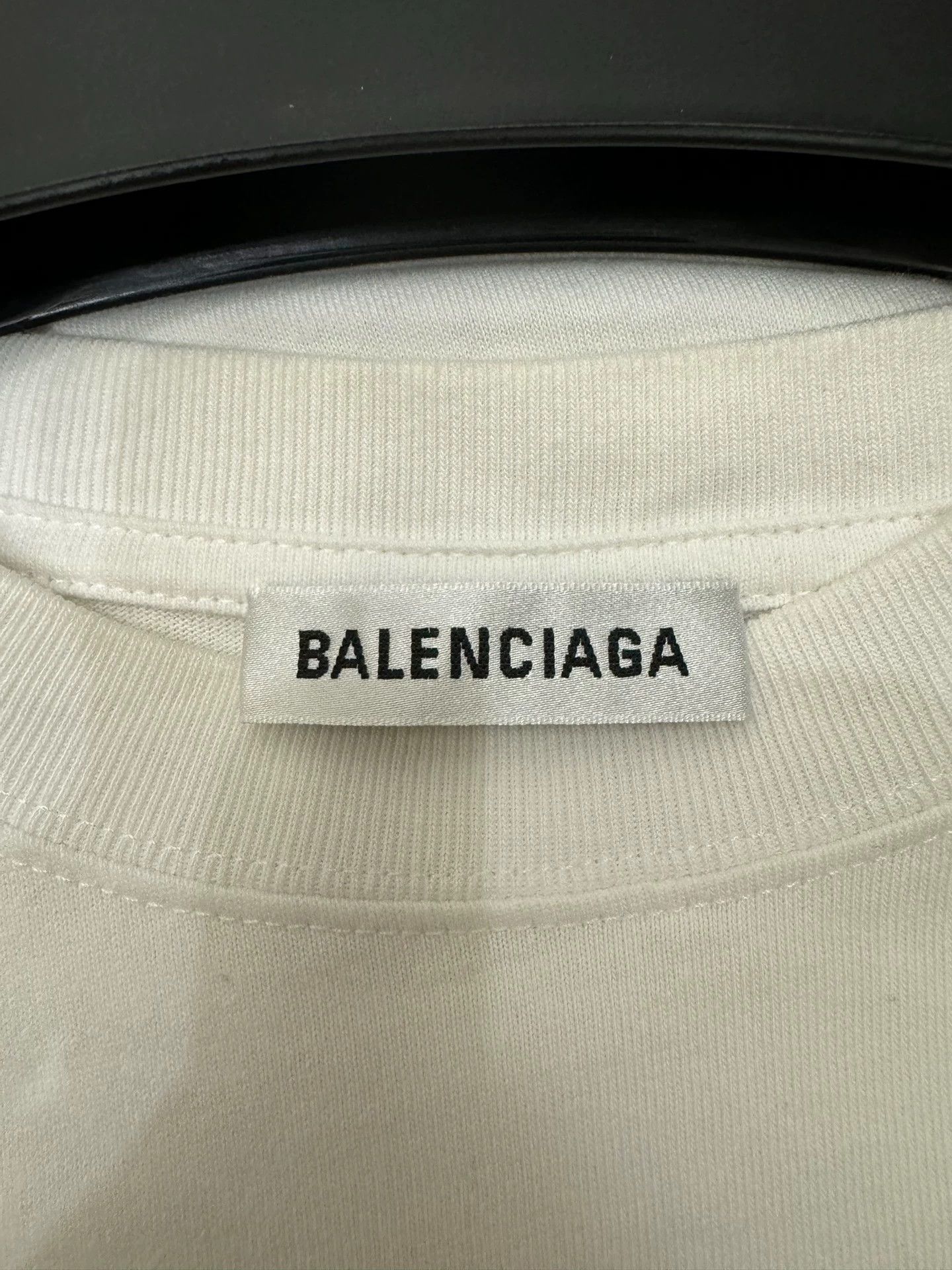 Balenciaga Balenciaga White Email Symbol Short Sleeve Size US XS / EU 42 / 0 - 6 Thumbnail