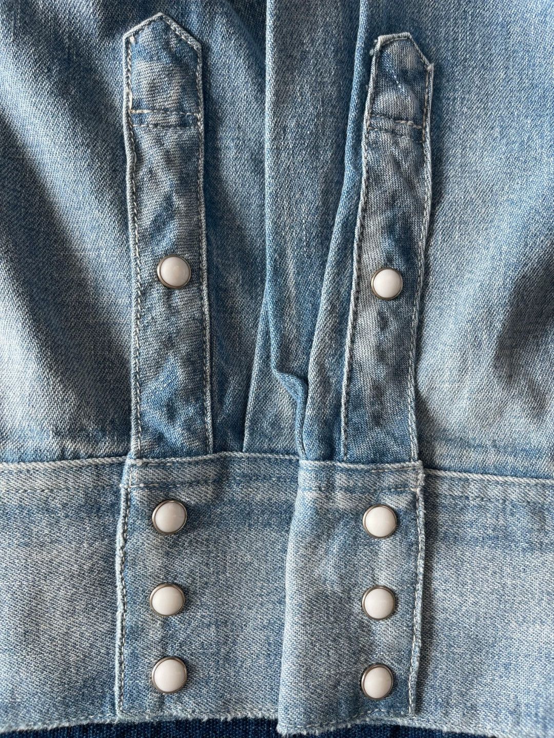 Visvim visvim ss shirt dmgd (p.w.) Denim shirt Size US M / EU 48-50 / 2 - 7 Thumbnail