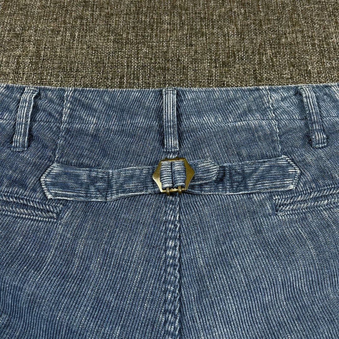 Visvim visvim indigo blue dyed corduroy shorts Size US 32 / EU 48 - 6 Thumbnail